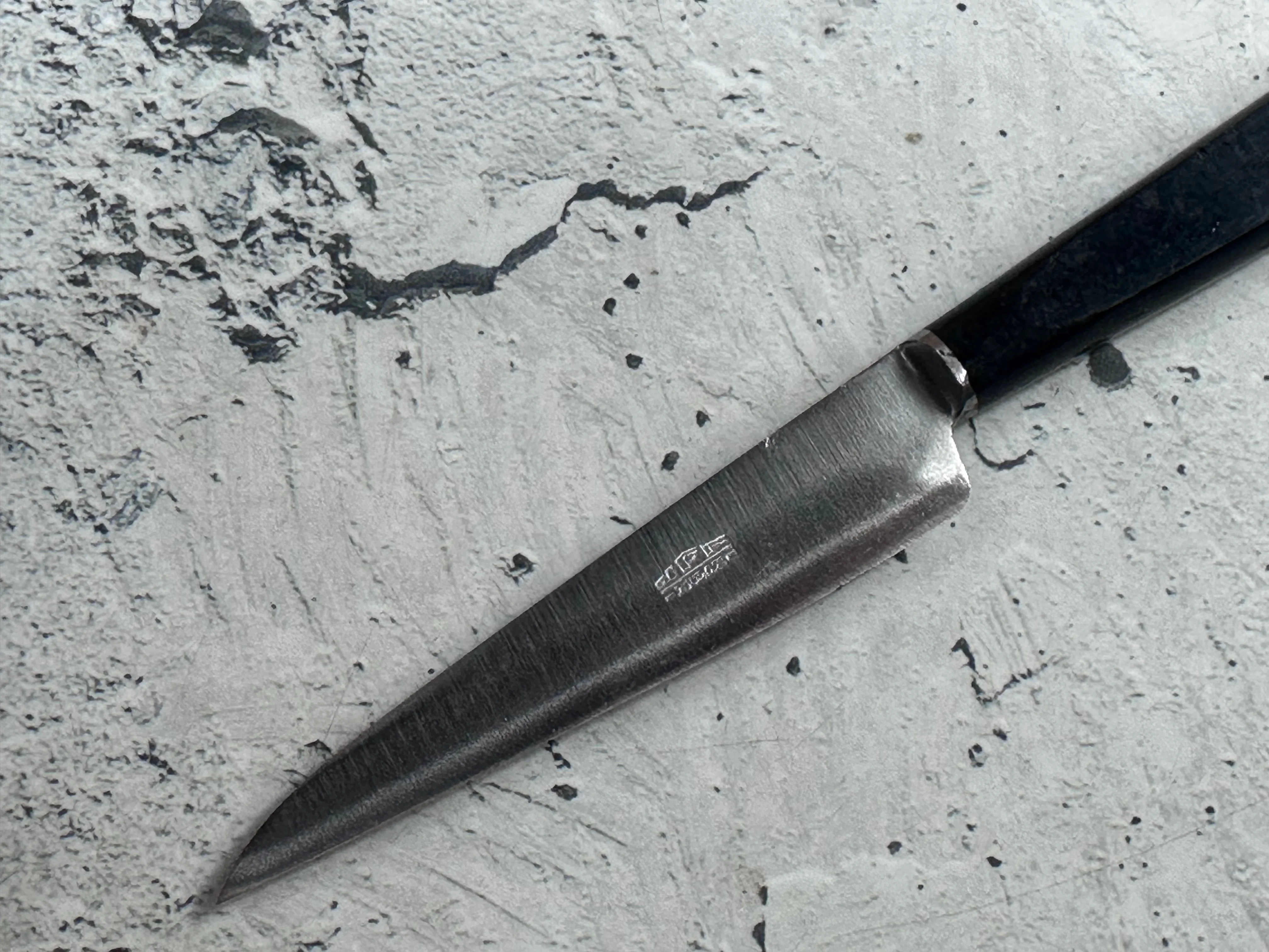 Vintage French Paring Knife Set High Carbon Steel France 2055 - Image 11
