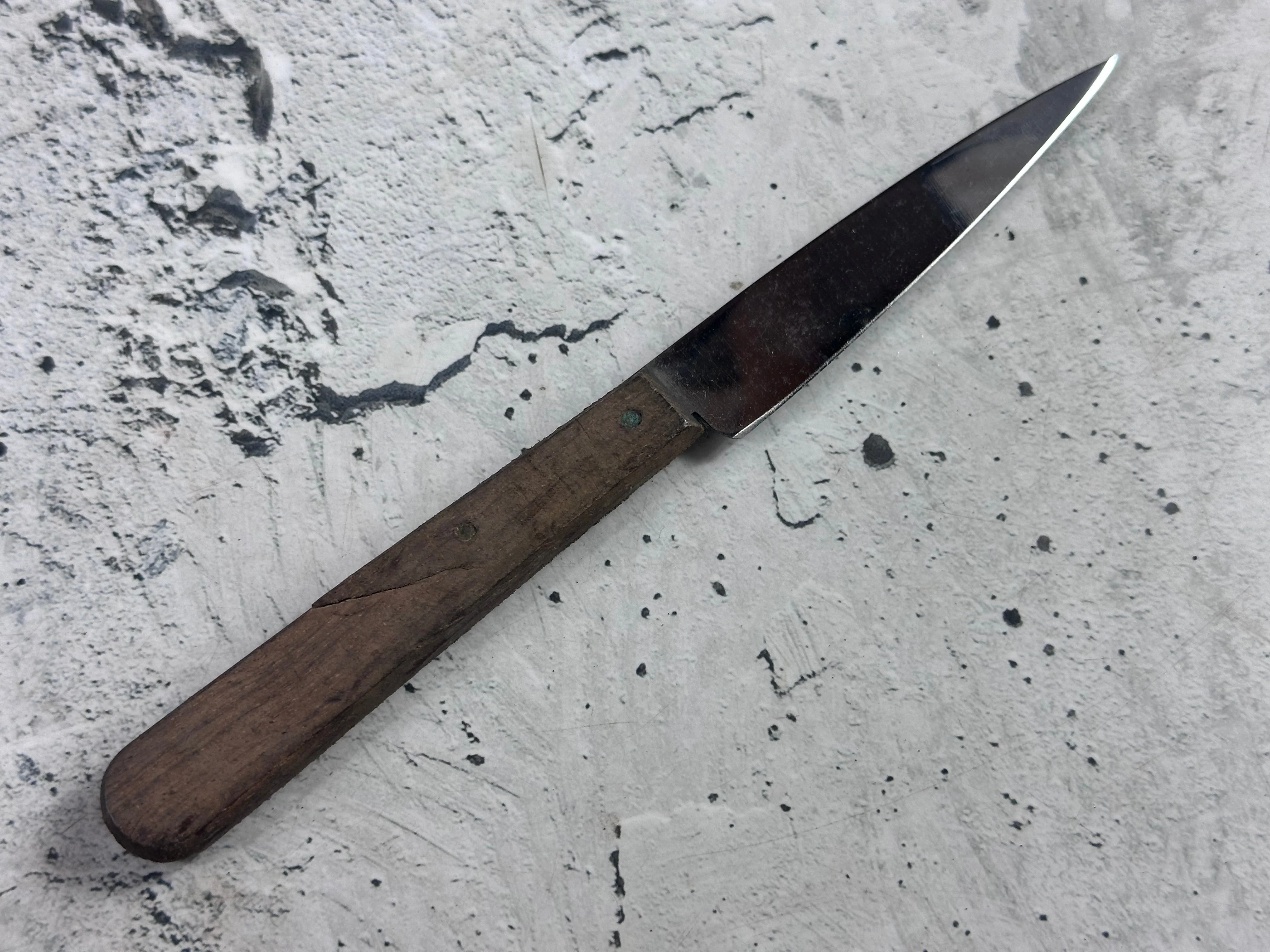 Vintage French Paring Knife Set High Carbon Steel France 2055 - Image 14