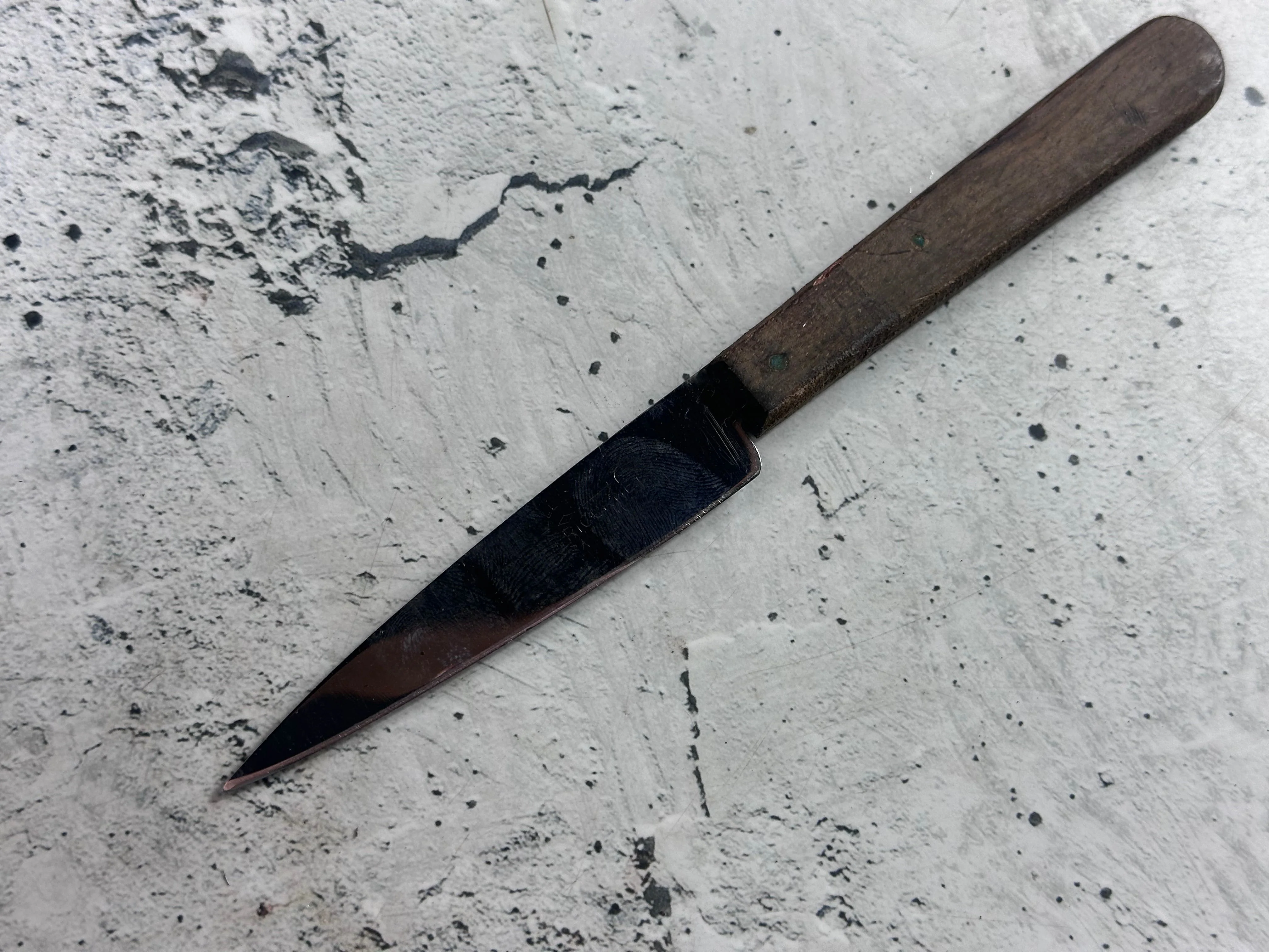 Vintage French Paring Knife Set High Carbon Steel France 2055 - Image 15