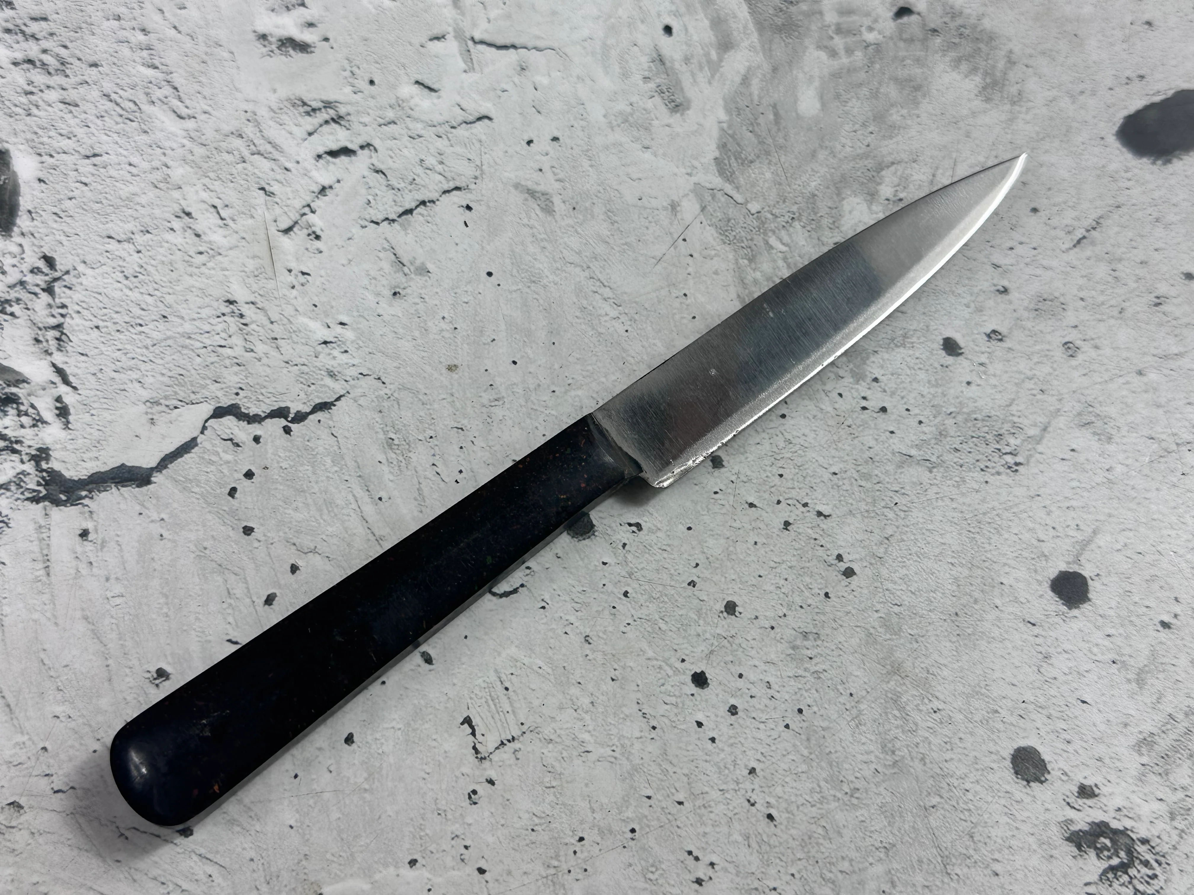 Vintage French Paring Knife Set High Carbon Steel France 2055 - Image 5