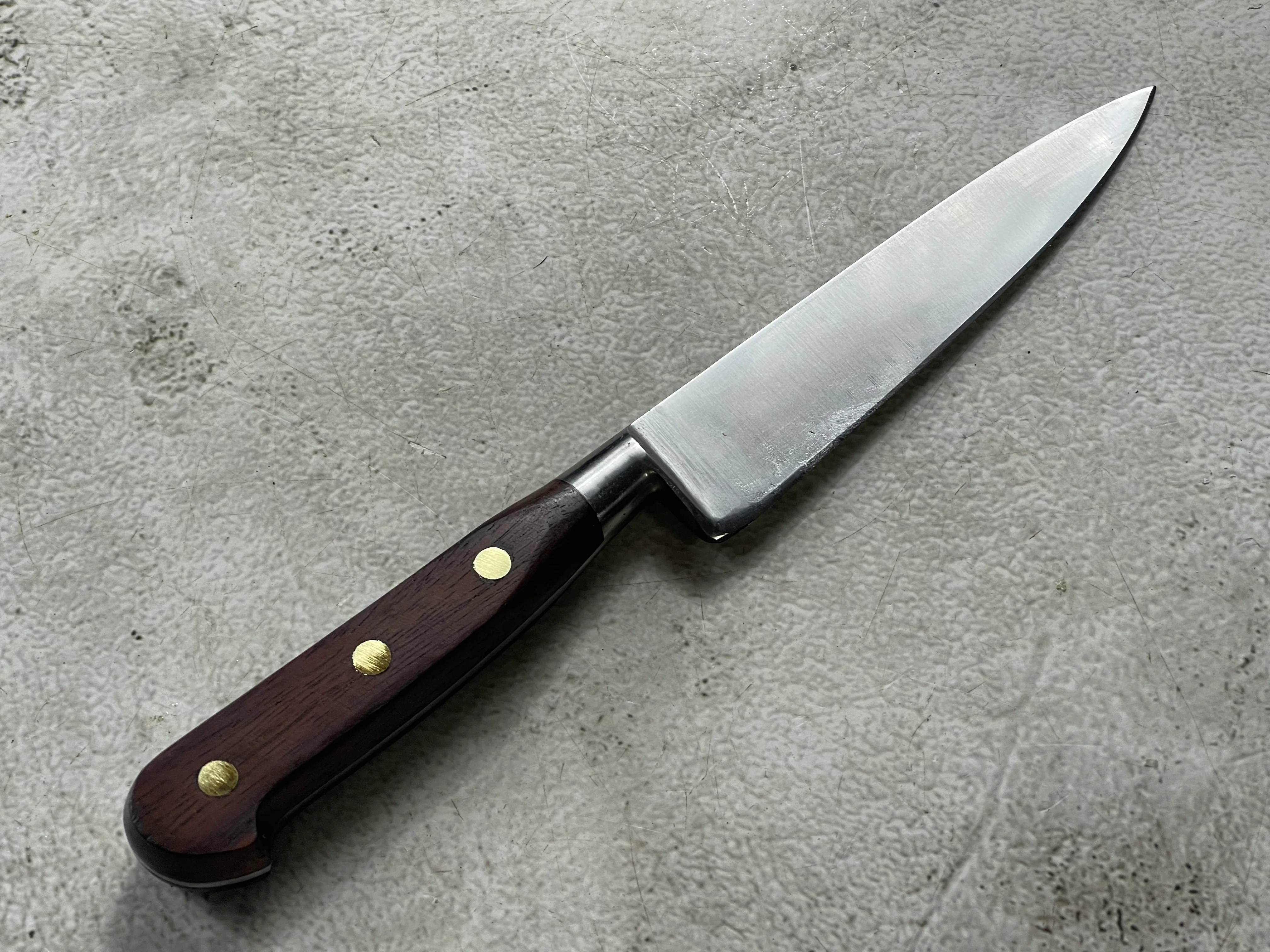 Vintage French Utility Knife 130mm Inox Steel 1946 - Image 12