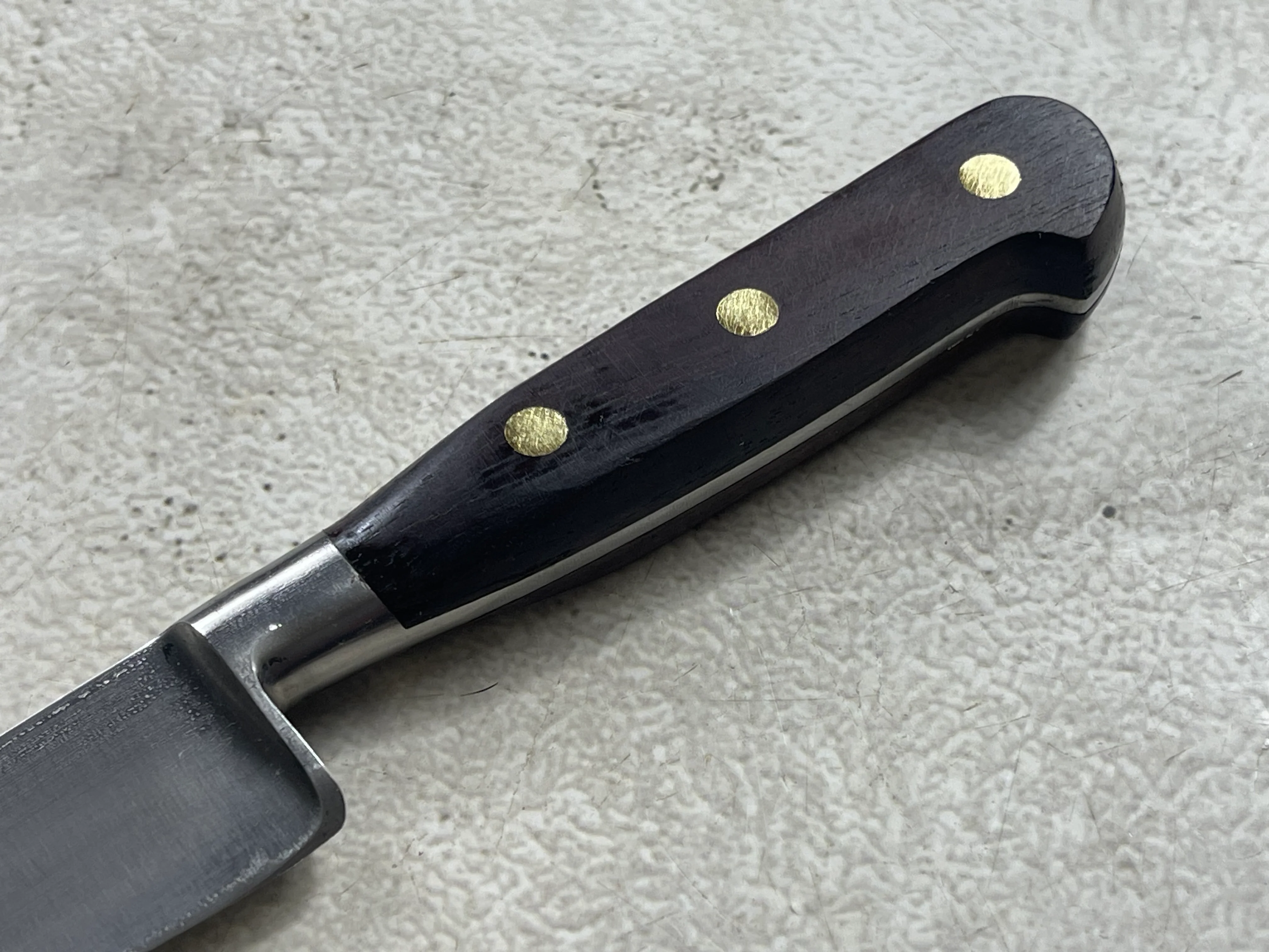 Vintage French Utility Knife 130mm Inox Steel 1946 - Image 6