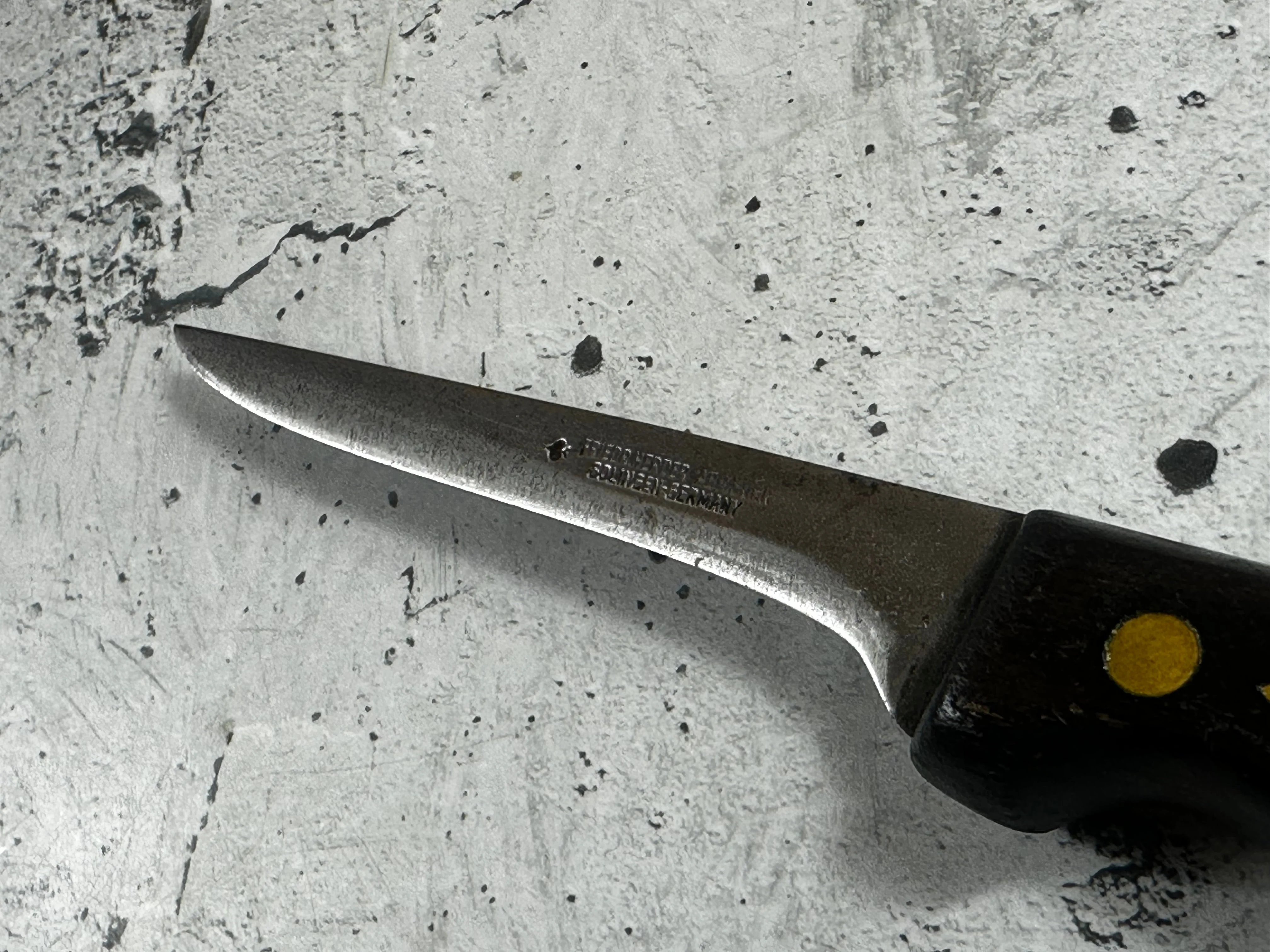 Vintage Friedr. Herder Abr. Sohn Boning Knife 130mm Made in Germany 2025 - Image 4
