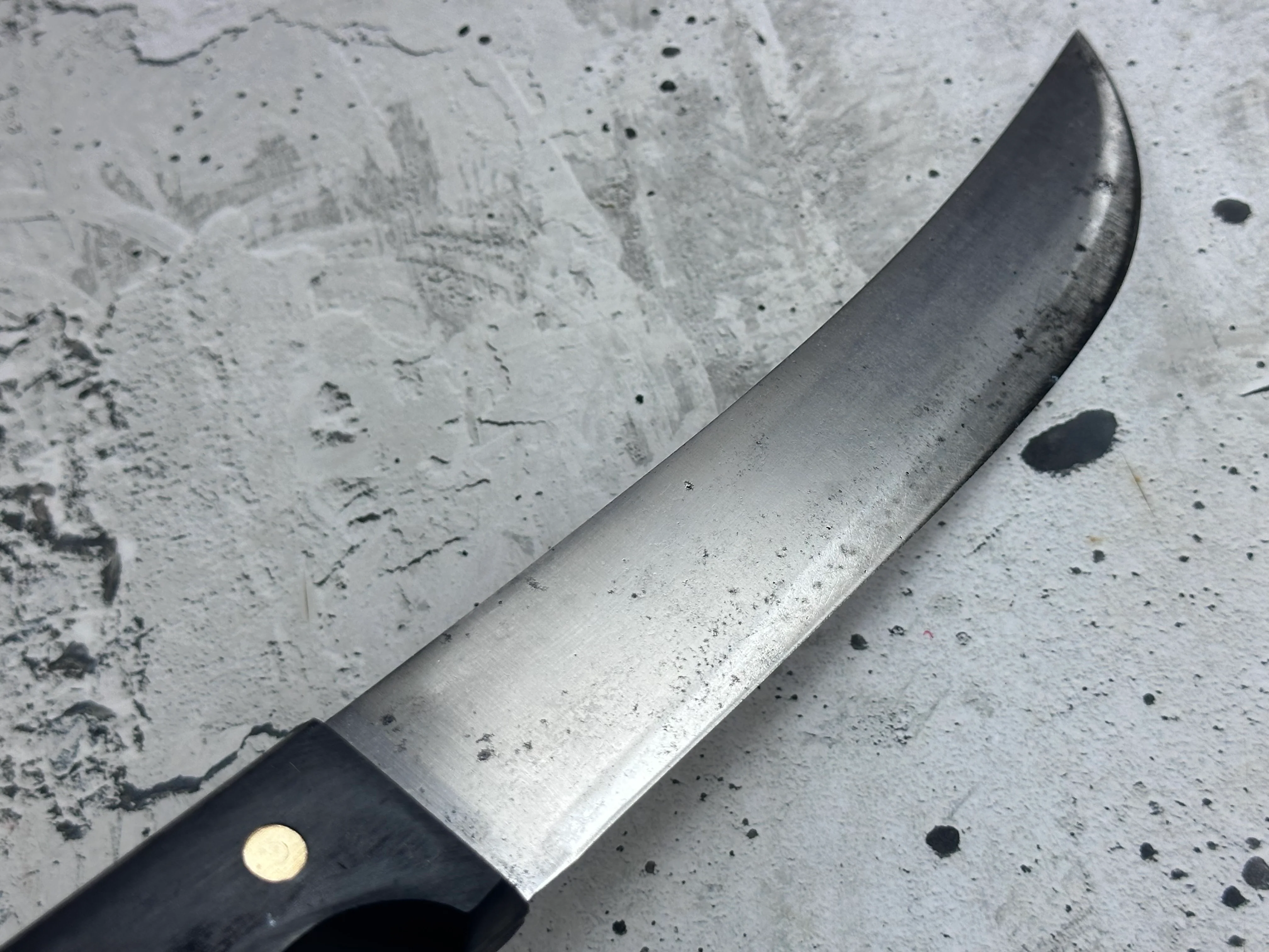 Vintage Friedr. Herder Abr. Sohn Butcher Knife 240mm 2024 - Image 17