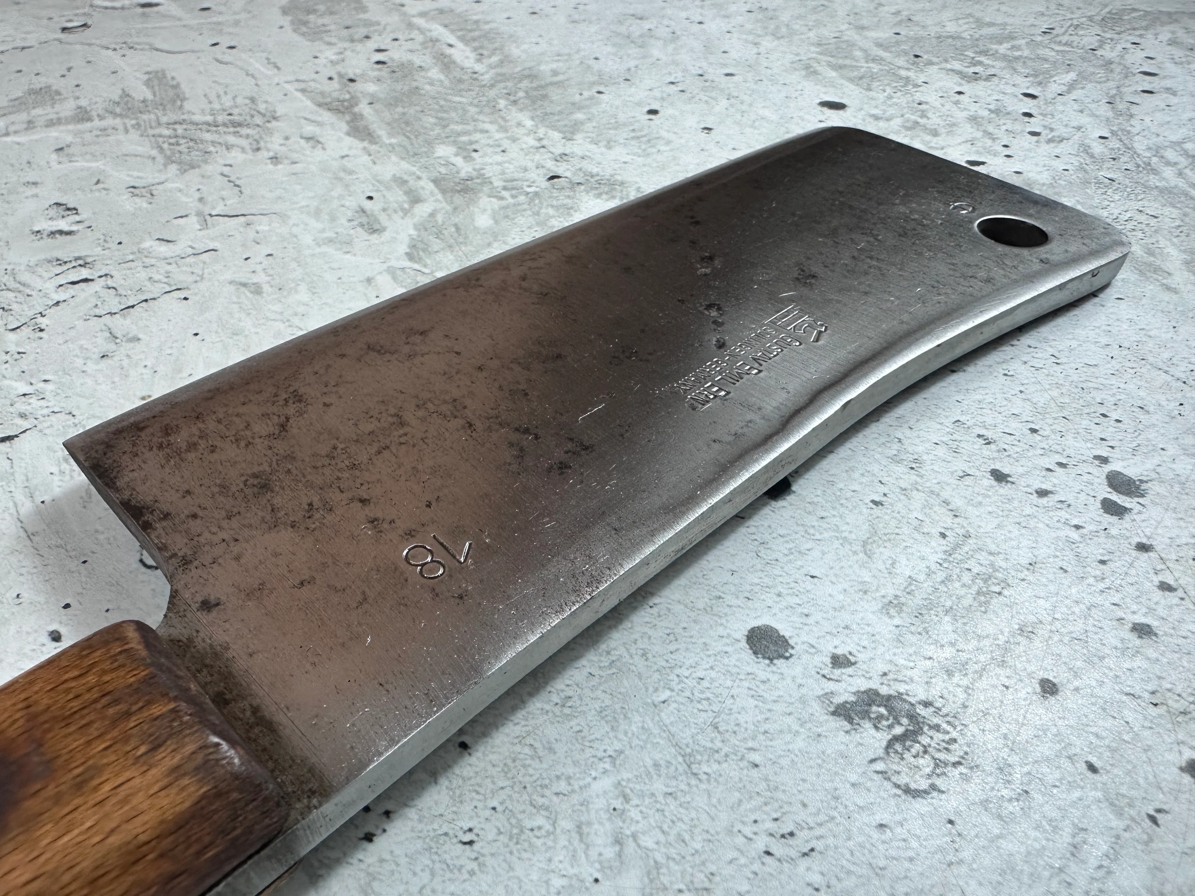 Vintage Gustav Emil Ern Cleaver Knife 180mm 2023 - Image 12