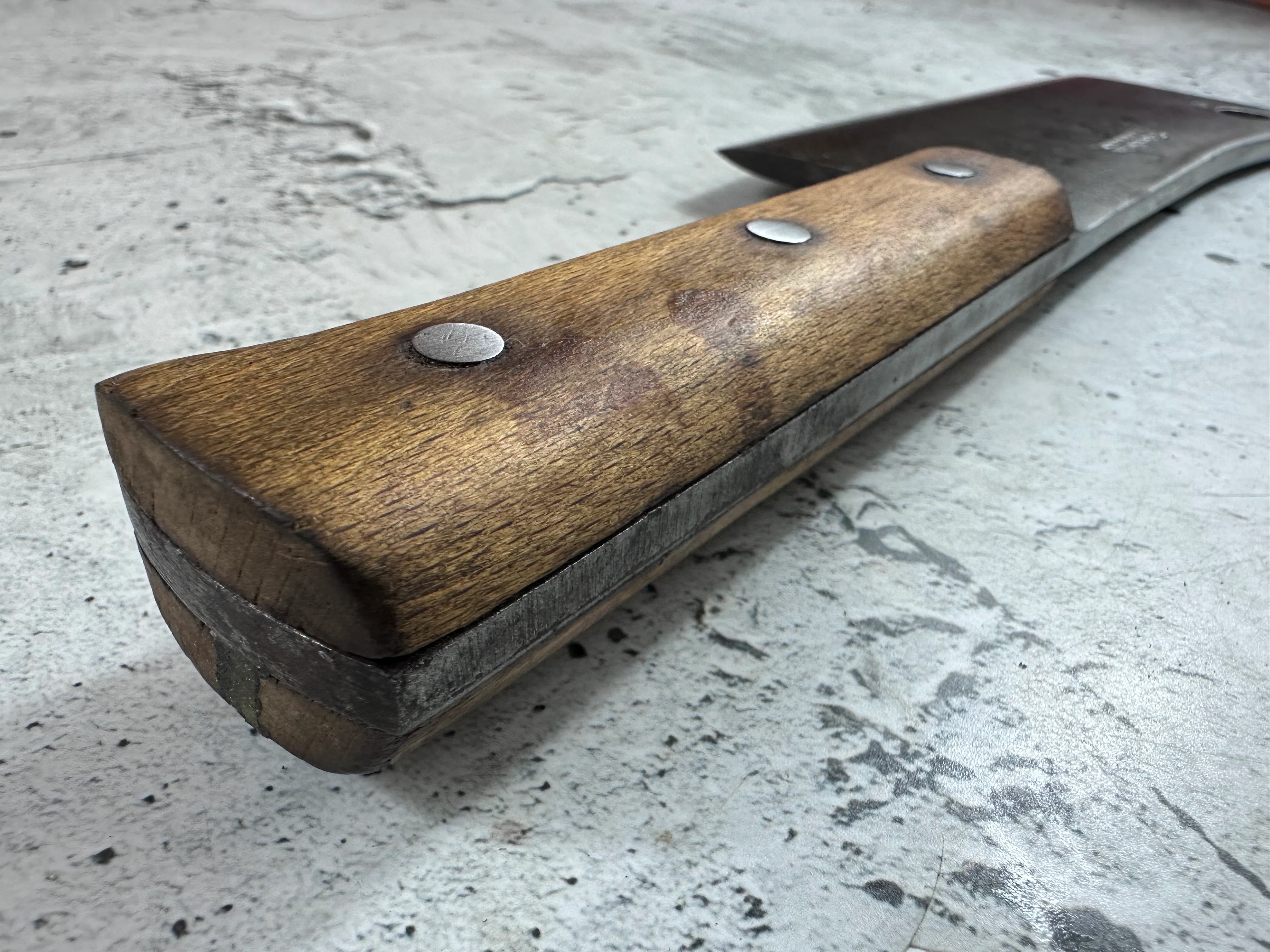 Vintage Gustav Emil Ern Cleaver Knife 180mm 2023 - Image 13