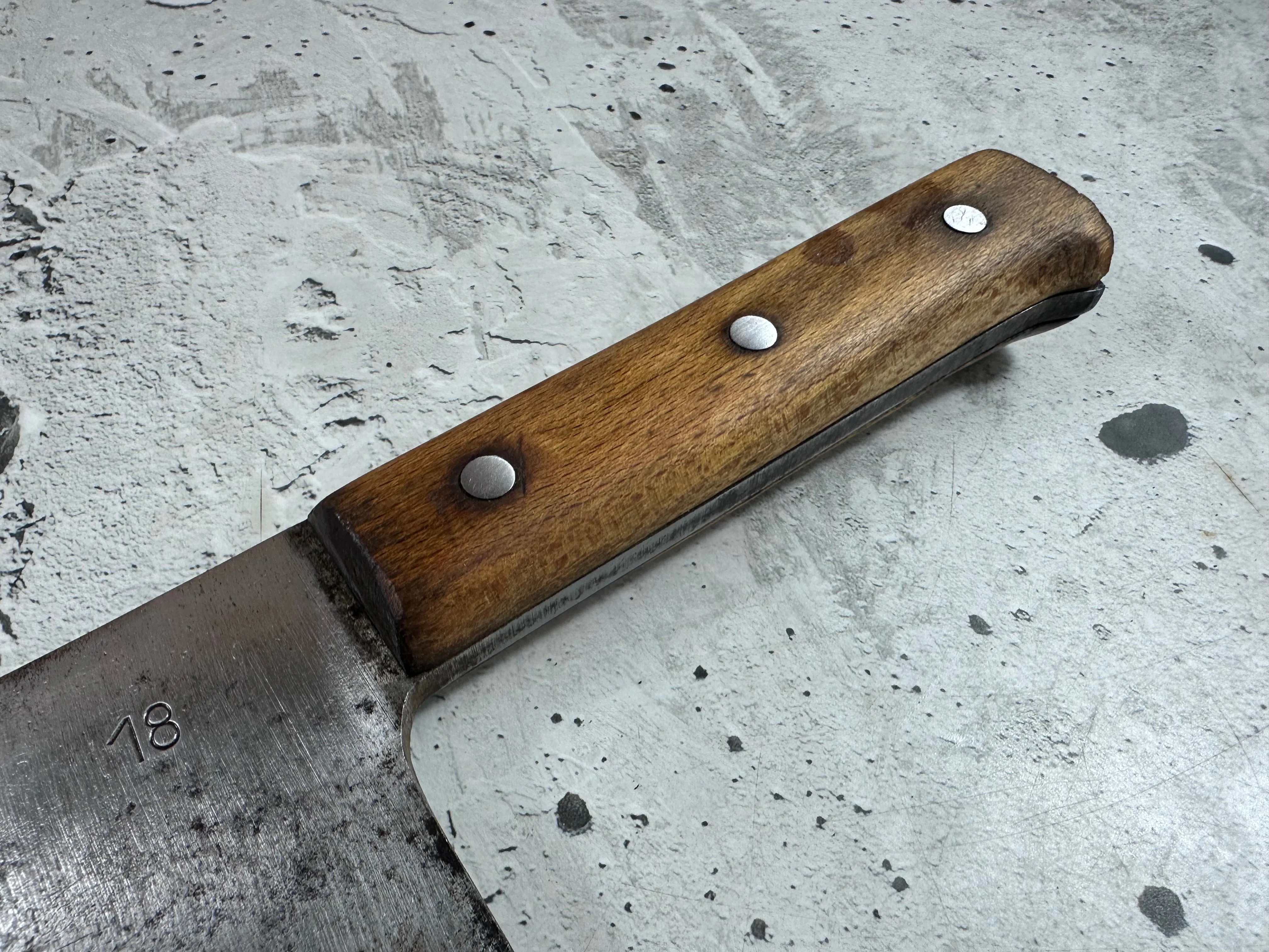 Vintage Gustav Emil Ern Cleaver Knife 180mm 2023 - Image 6