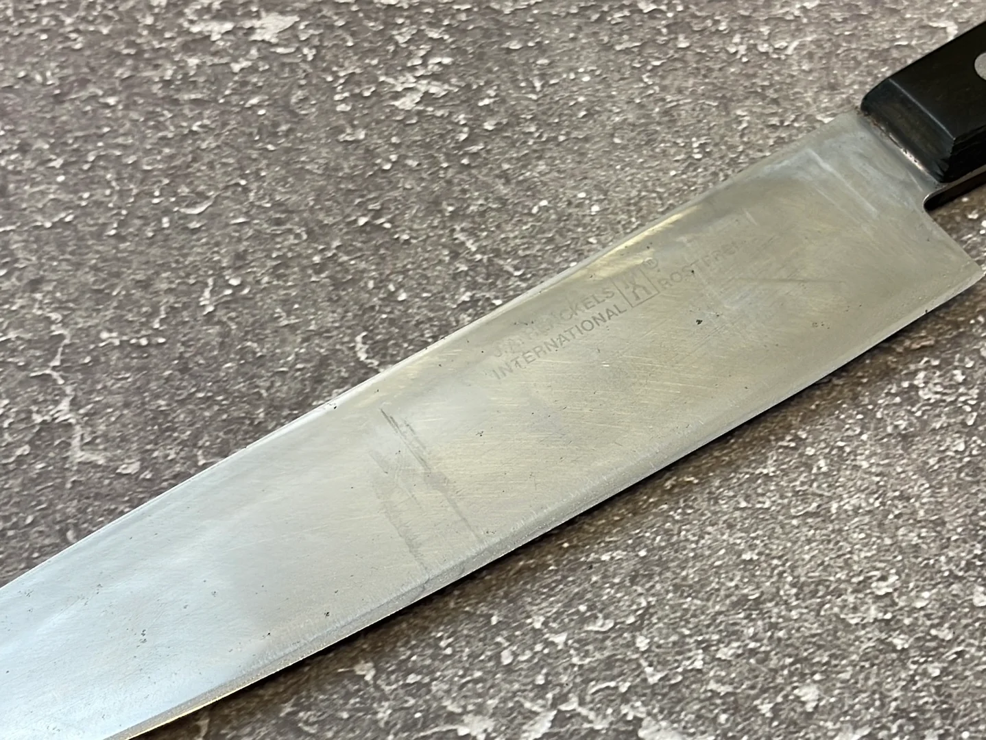 Vintage J. A. Henckles Gyuto Knife 200mm Made in Japan 🇯🇵 1199 - Image 3