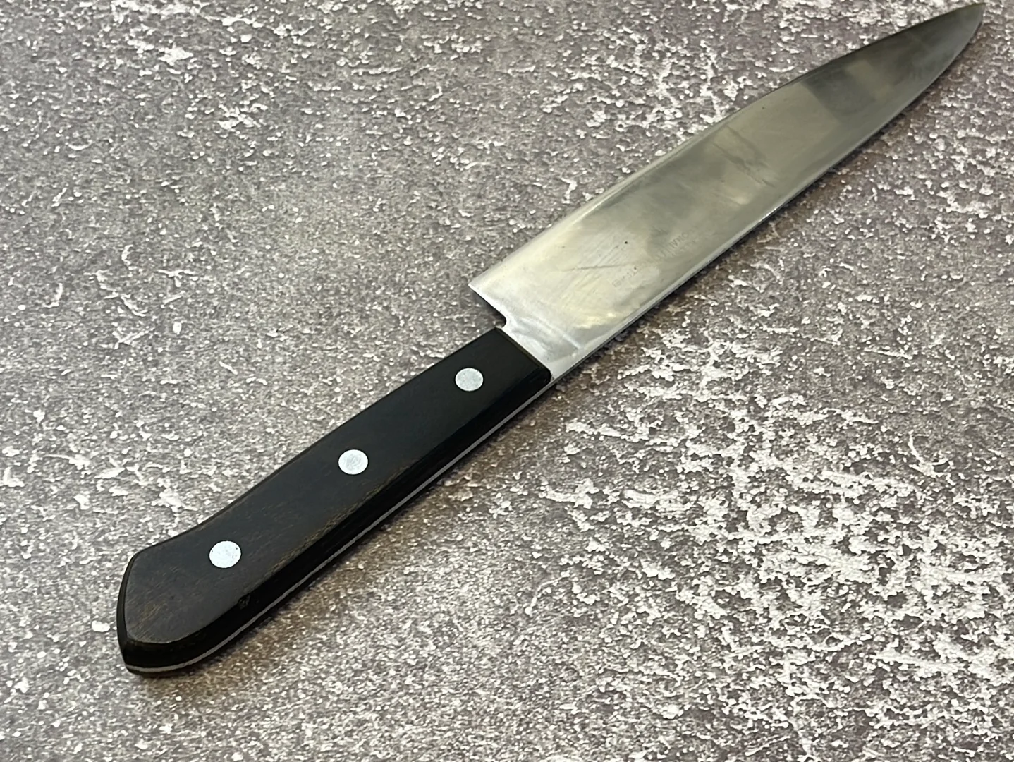 Vintage J. A. Henckles Gyuto Knife 200mm Made in Japan 🇯🇵 1199 - Image 6