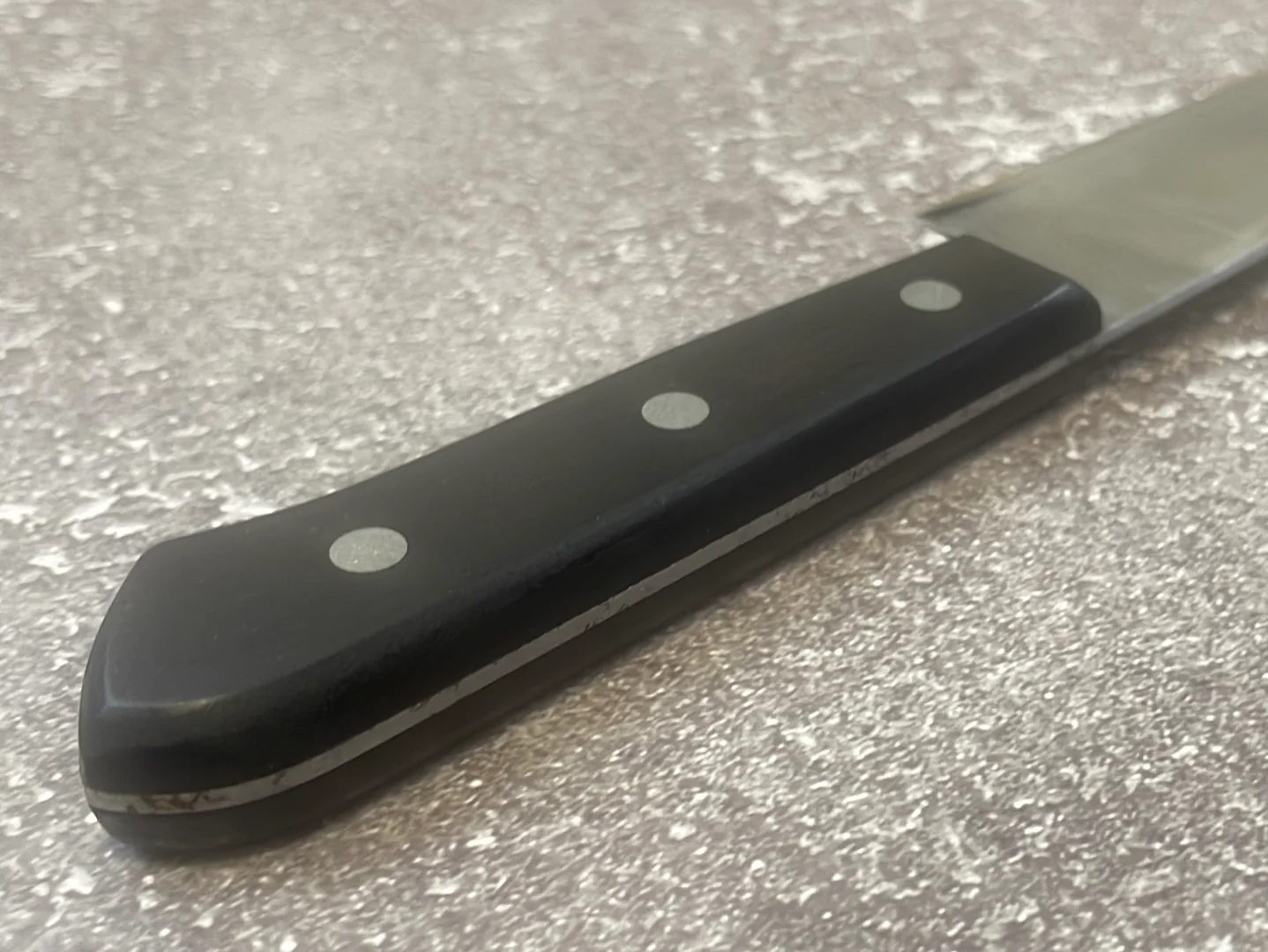 Vintage J. A. Henckles Gyuto Knife 200mm Made in Japan 🇯🇵 1212 - Image 7