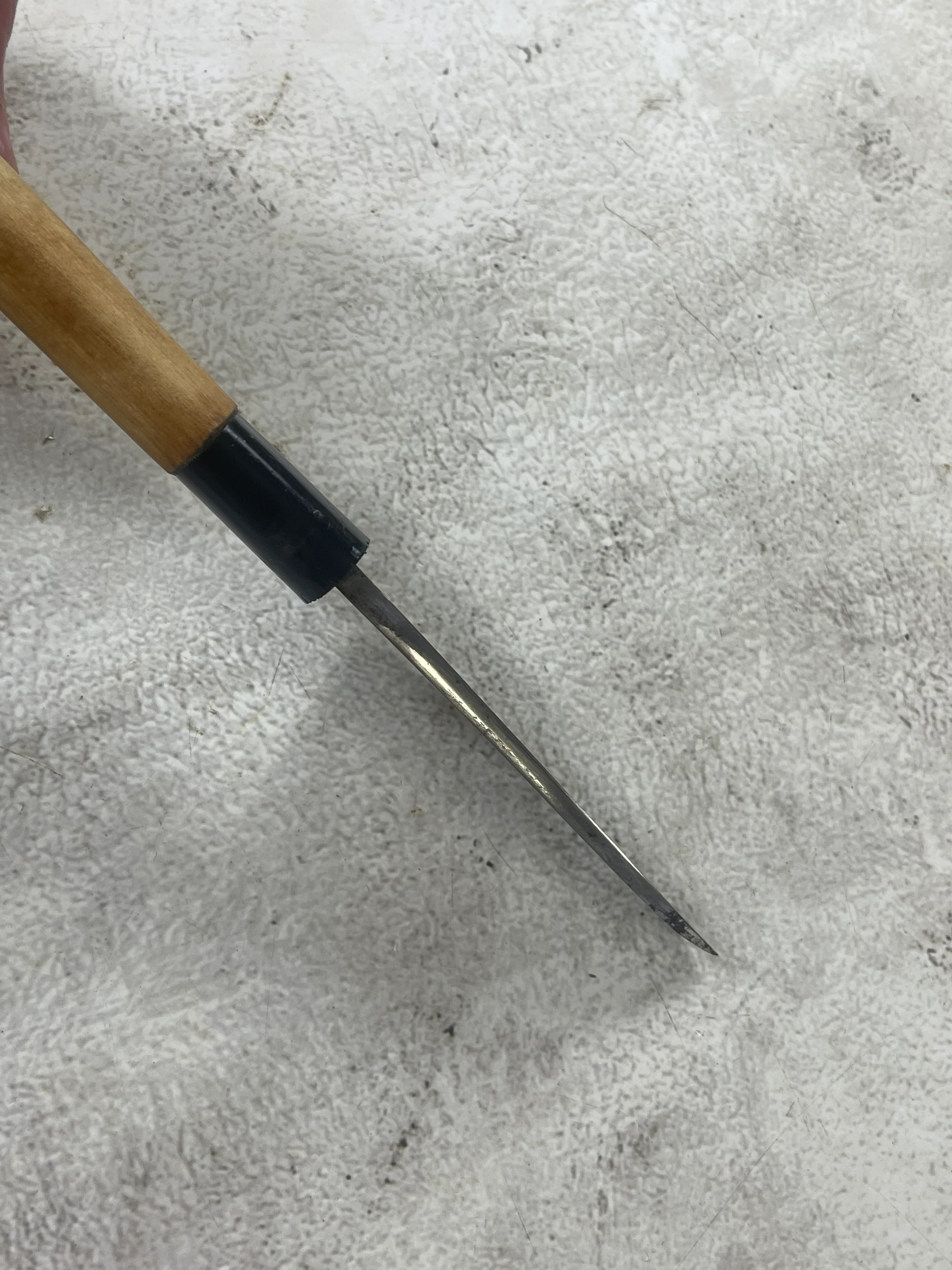 Vintage Japanese Deba Knife Set 3x Carbon Steel Made in Japan 1904 - Image 18