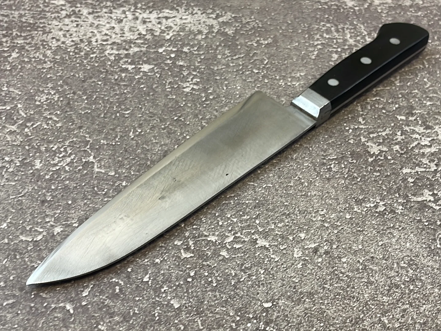 Vintage Japanese Gyuto Knife 180mm Made in Japan 🇯🇵 1192 - Image 12