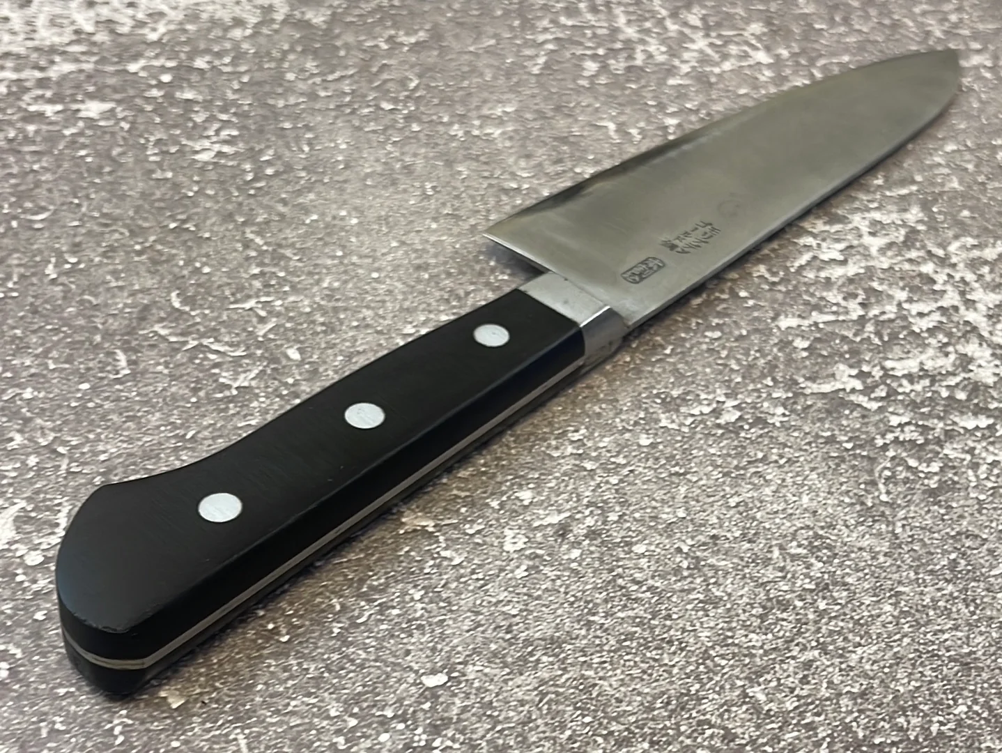 Vintage Japanese Gyuto Knife 180mm Made in Japan 🇯🇵 1192 - Image 7