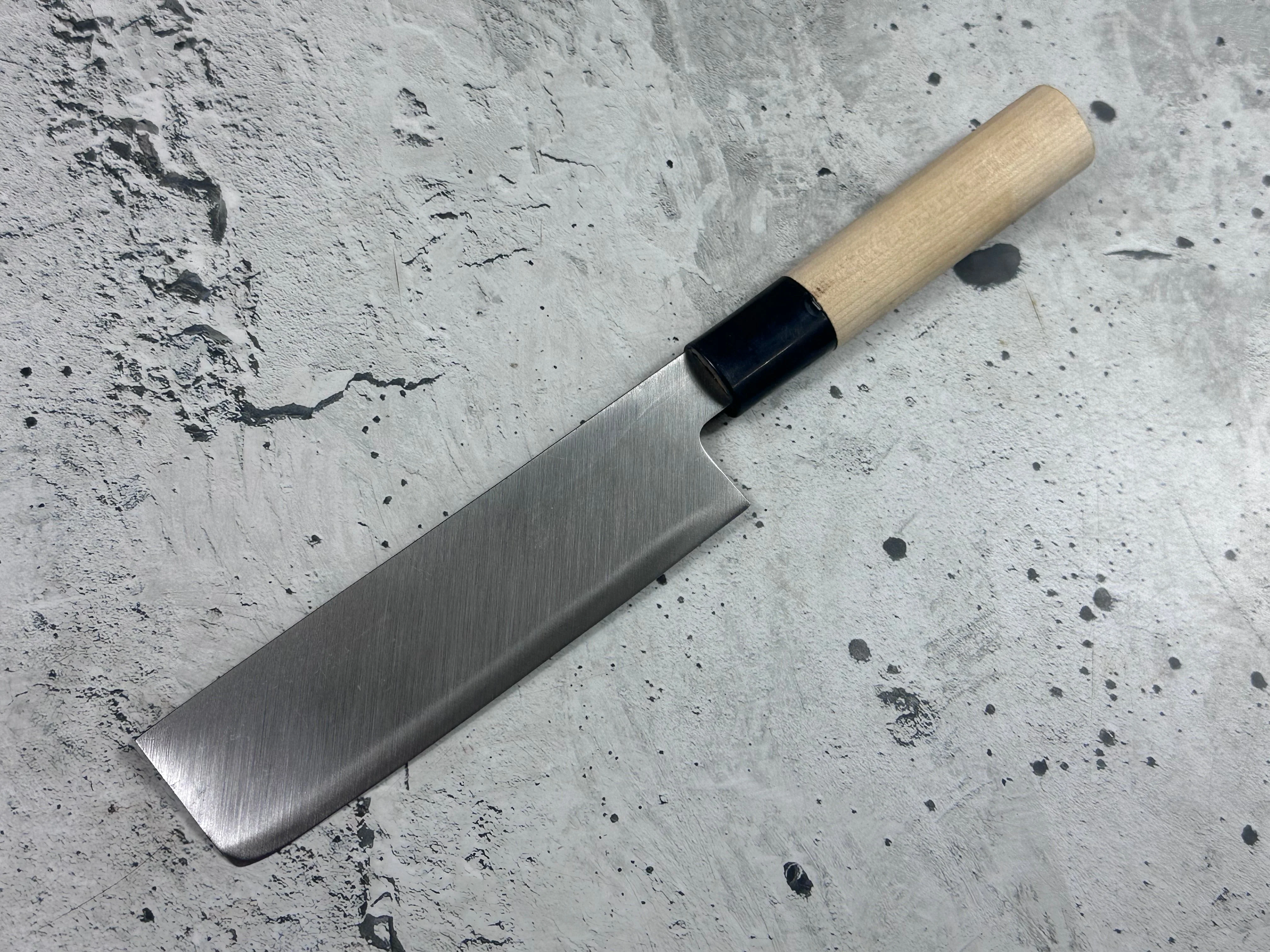 Vintage Japanese Knife Set 3x Carbon Steel Japan 2008 - Image 10