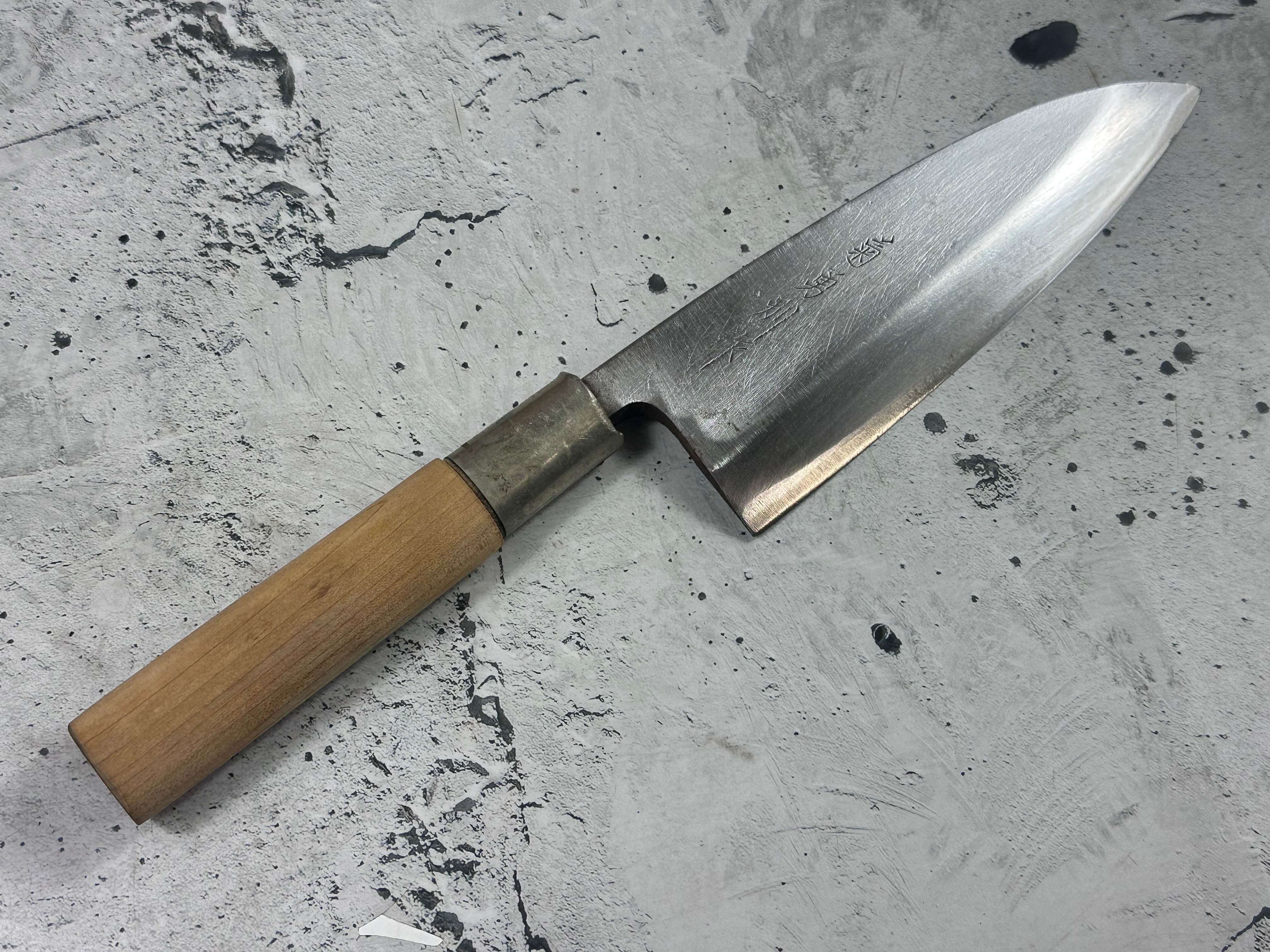 Vintage Japanese Knife Set 3x Carbon Steel Japan 2008 - Image 11
