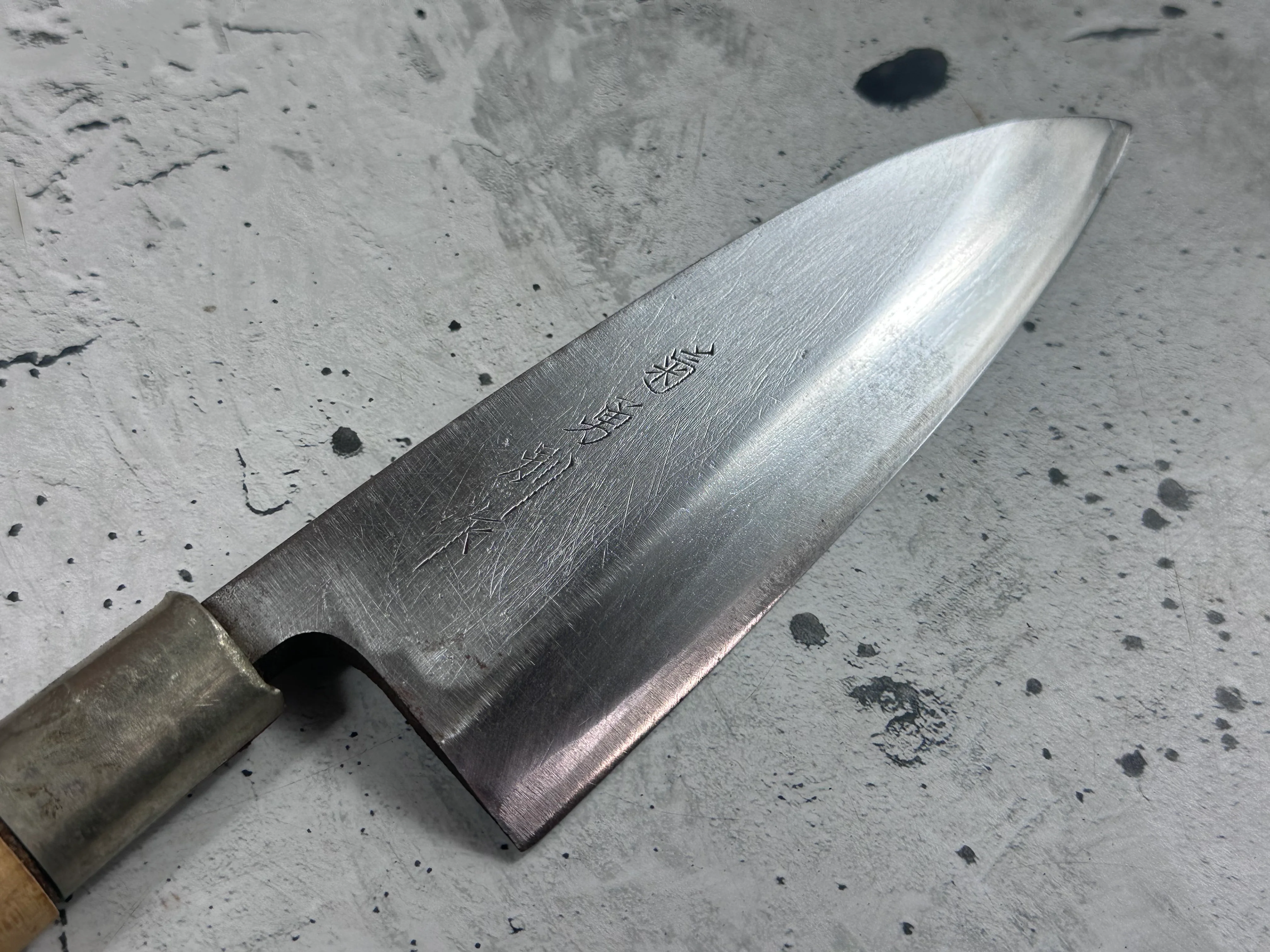 Vintage Japanese Knife Set 3x Carbon Steel Japan 2008 - Image 12