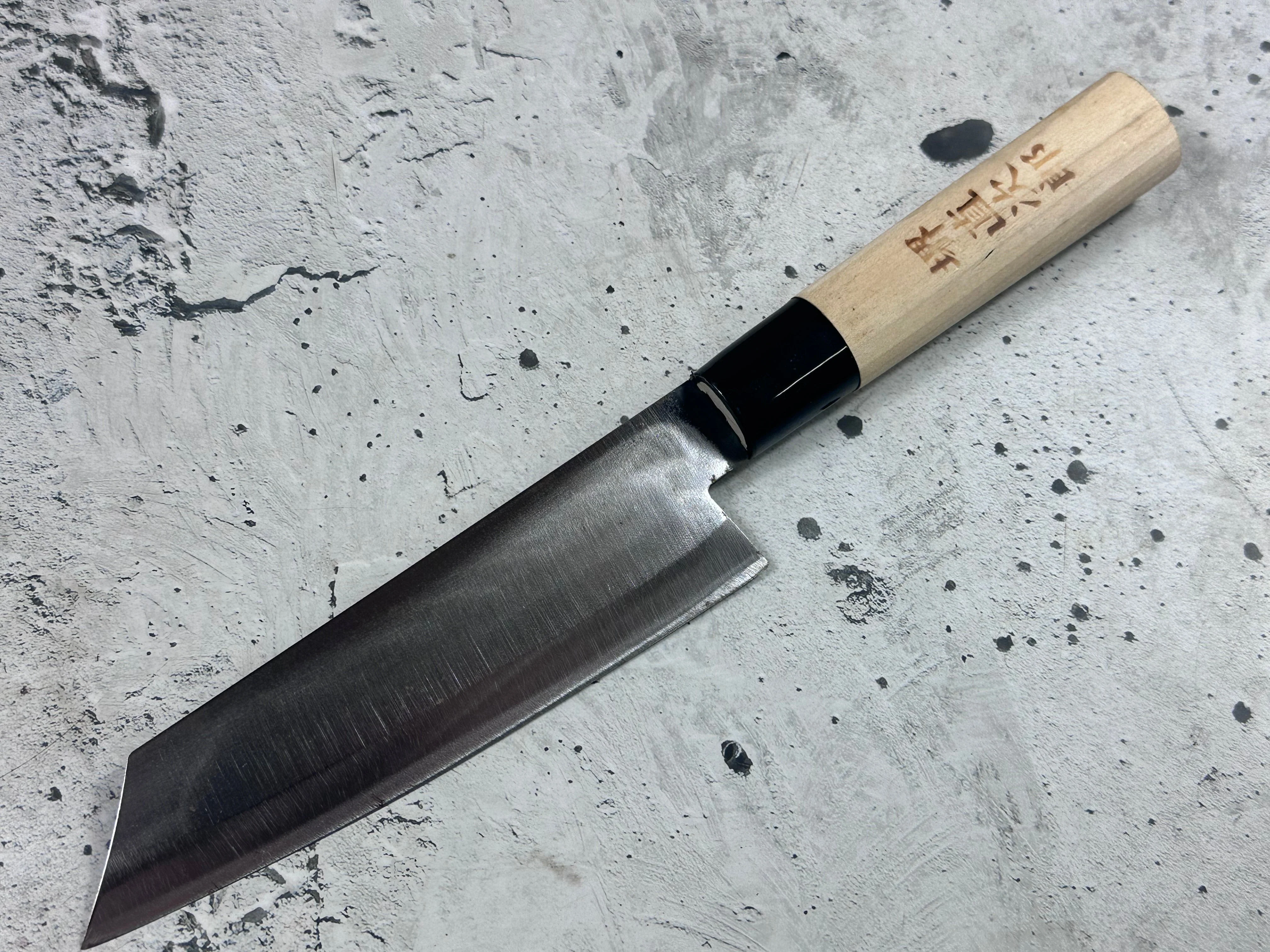 Vintage Japanese Knife Set 3x Carbon Steel Japan 2008 - Image 5