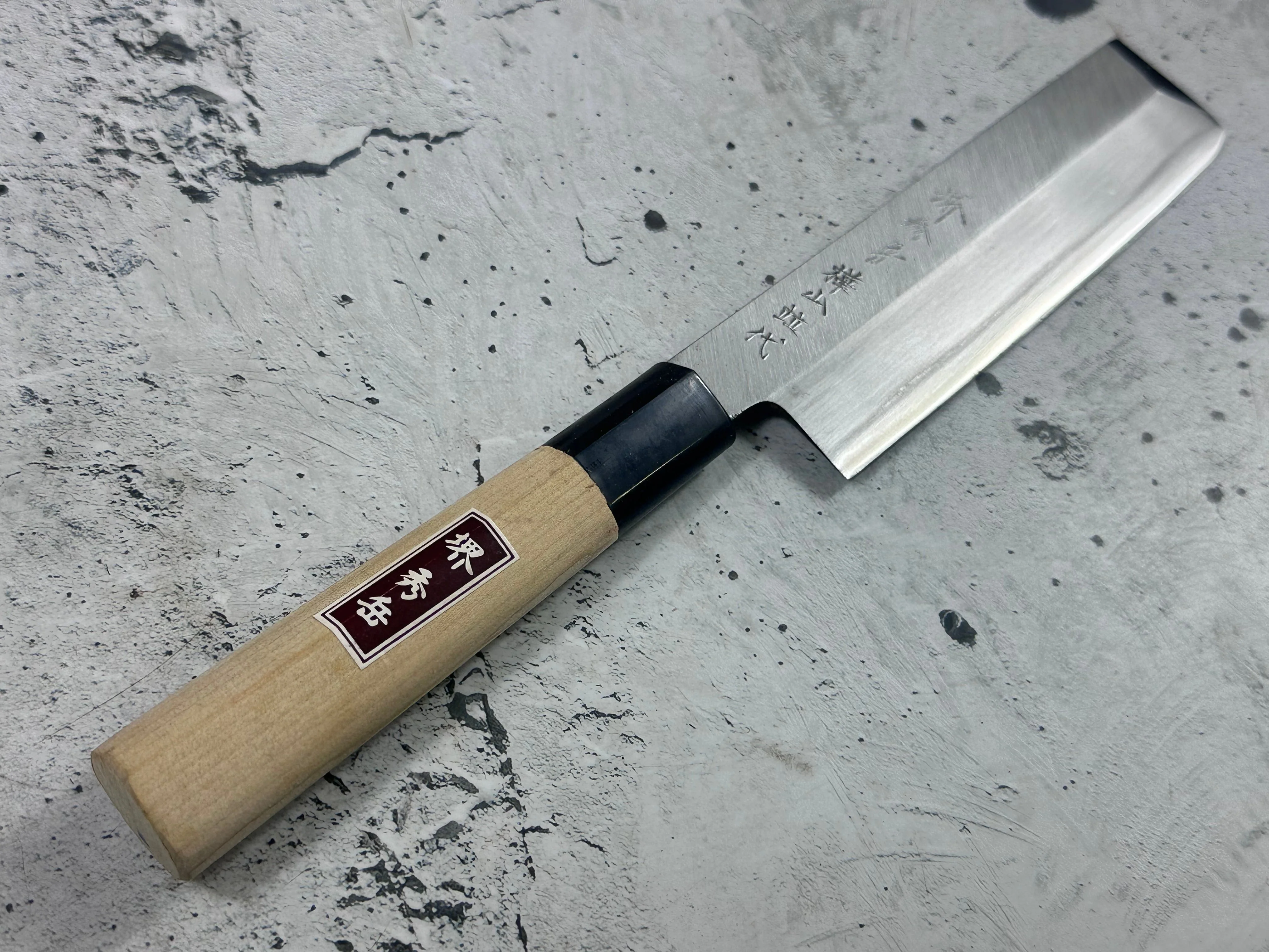 Vintage Japanese Knife Set 3x Carbon Steel Japan 2008 - Image 8