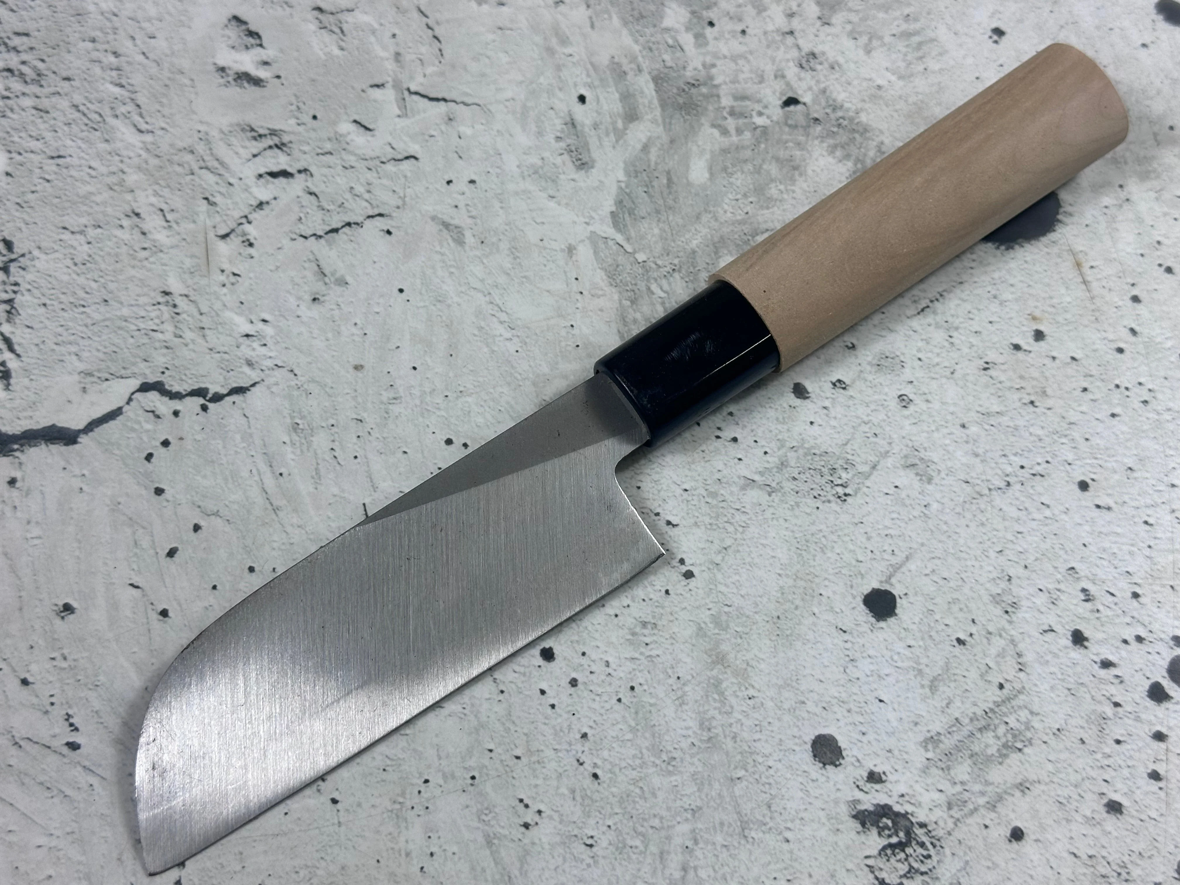 Vintage Japanese Knife Set 4x Carbon Steel Japan 2010 - Image 13