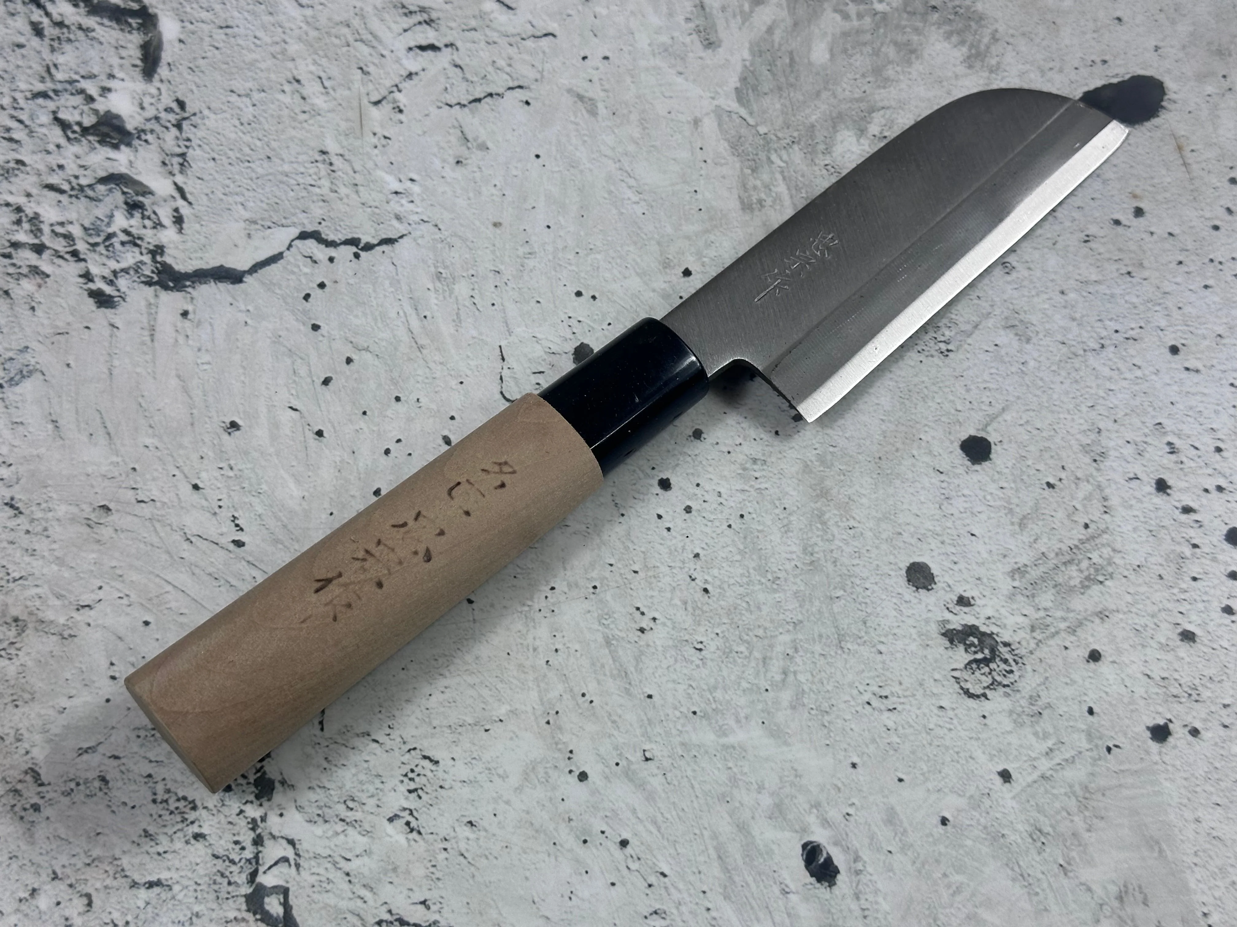 Vintage Japanese Knife Set 4x Carbon Steel Japan 2010 - Image 15
