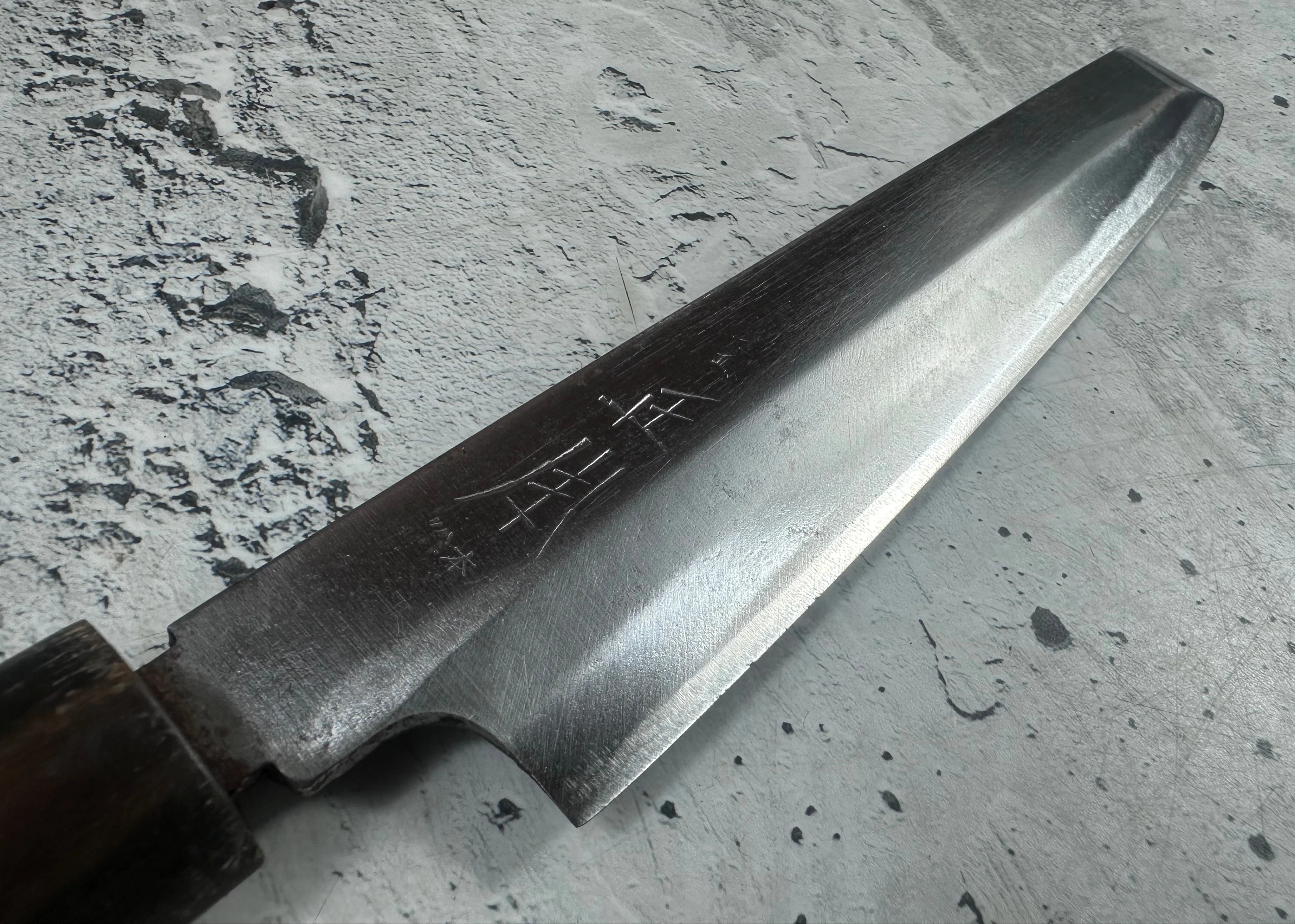 Vintage Japanese Knife Set 4x Carbon Steel Japan 2010 - Image 5