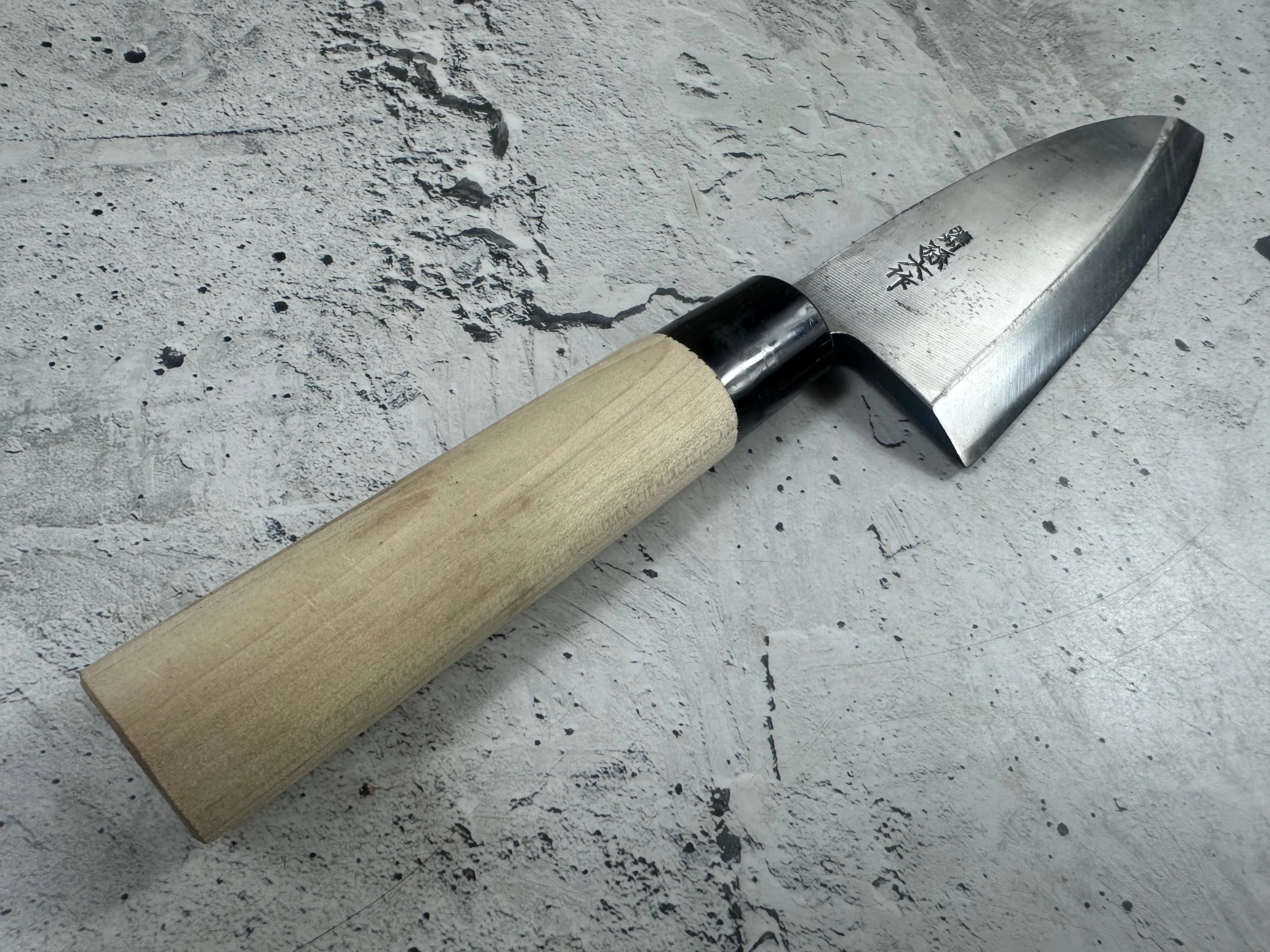 Vintage Japanese Knife Set 4x Carbon Steel Japan 2010 - Image 7