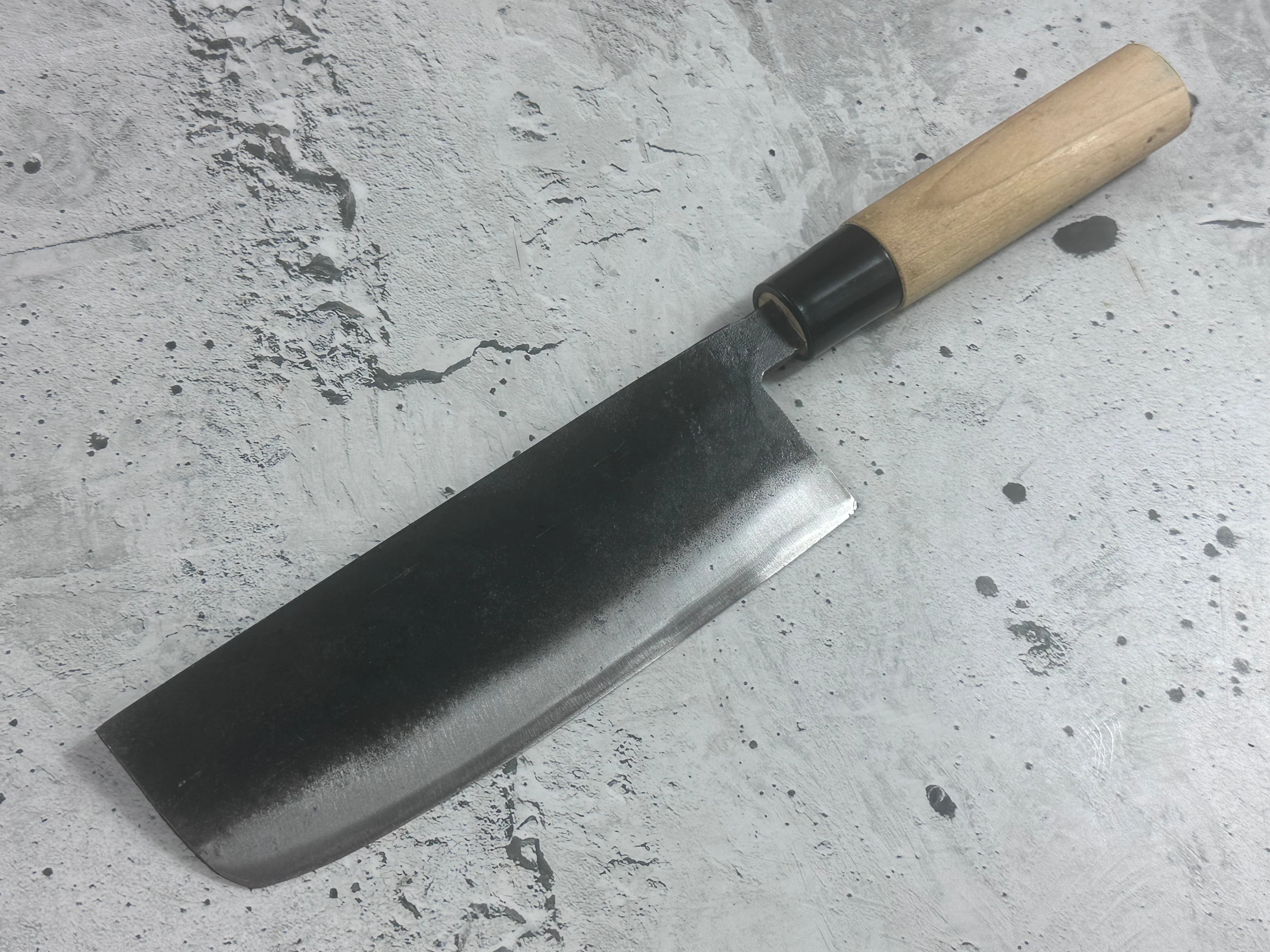 Vintage Japanese Nakiri Knife 160mm Carbon Steel Made in Japan 2026 - Image 10