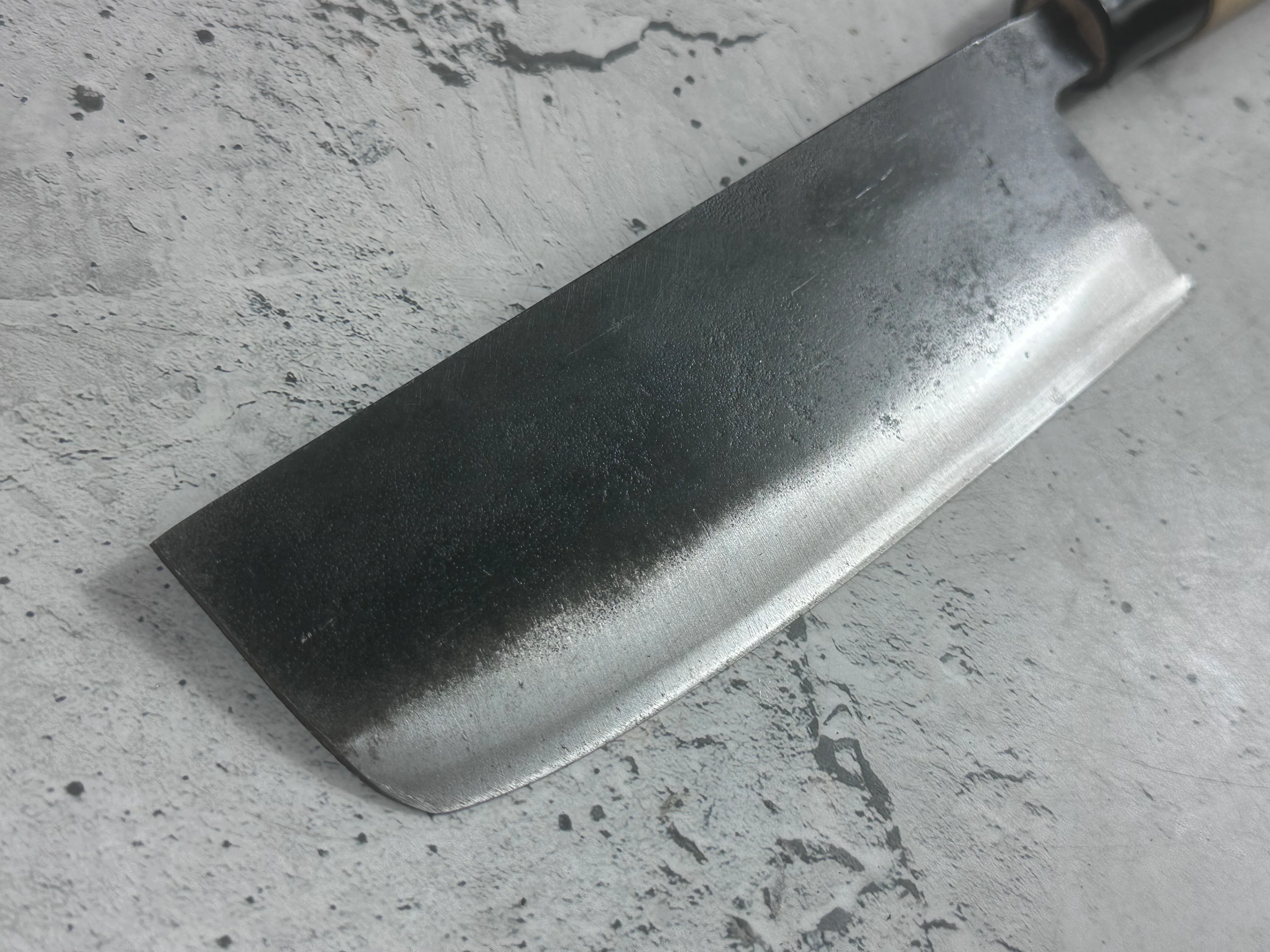 Vintage Japanese Nakiri Knife 160mm Carbon Steel Made in Japan 2026 - Image 9