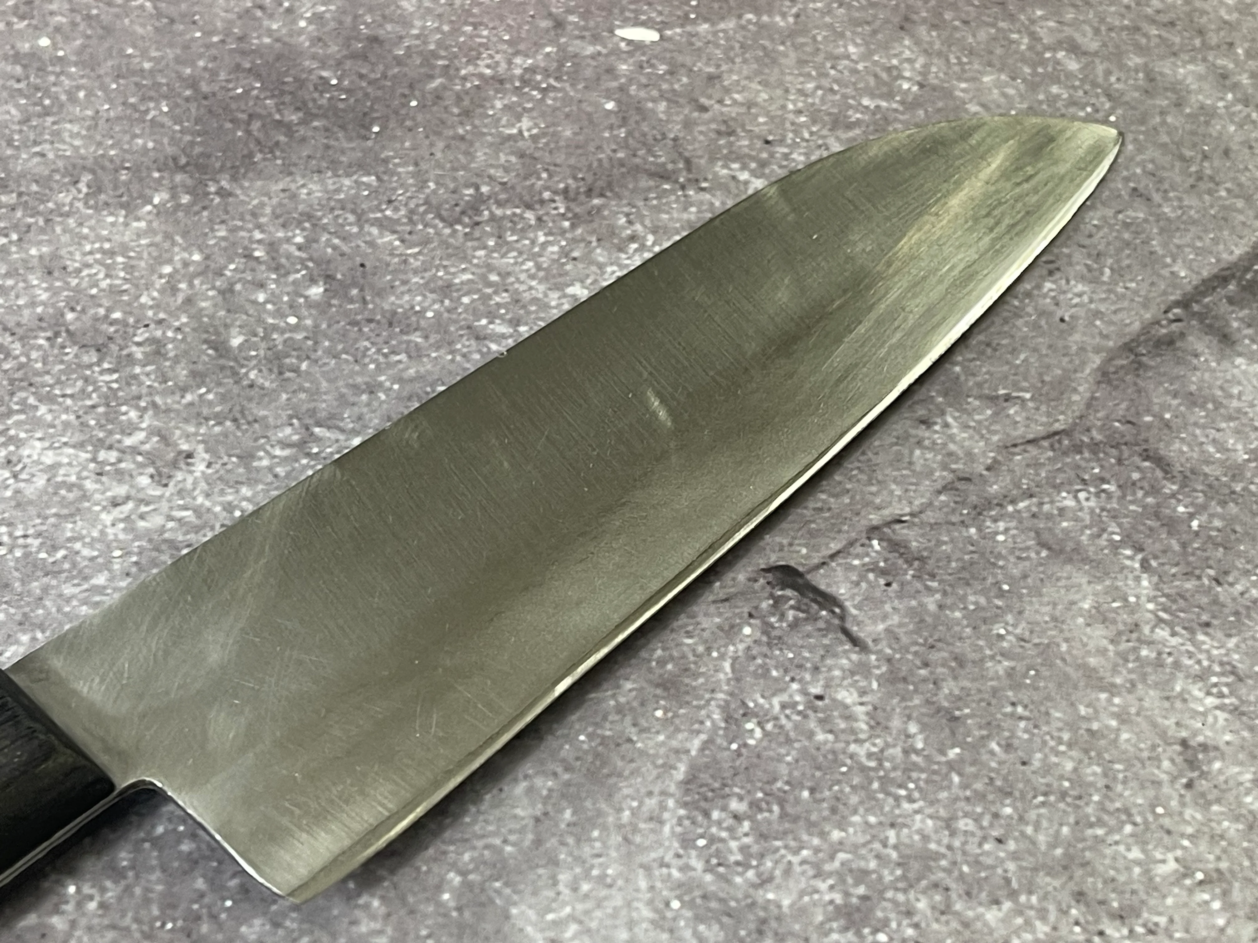 Vintage Japanese Santoku Knife 160mm Made in Japan 🇯🇵 1654 - Image 14