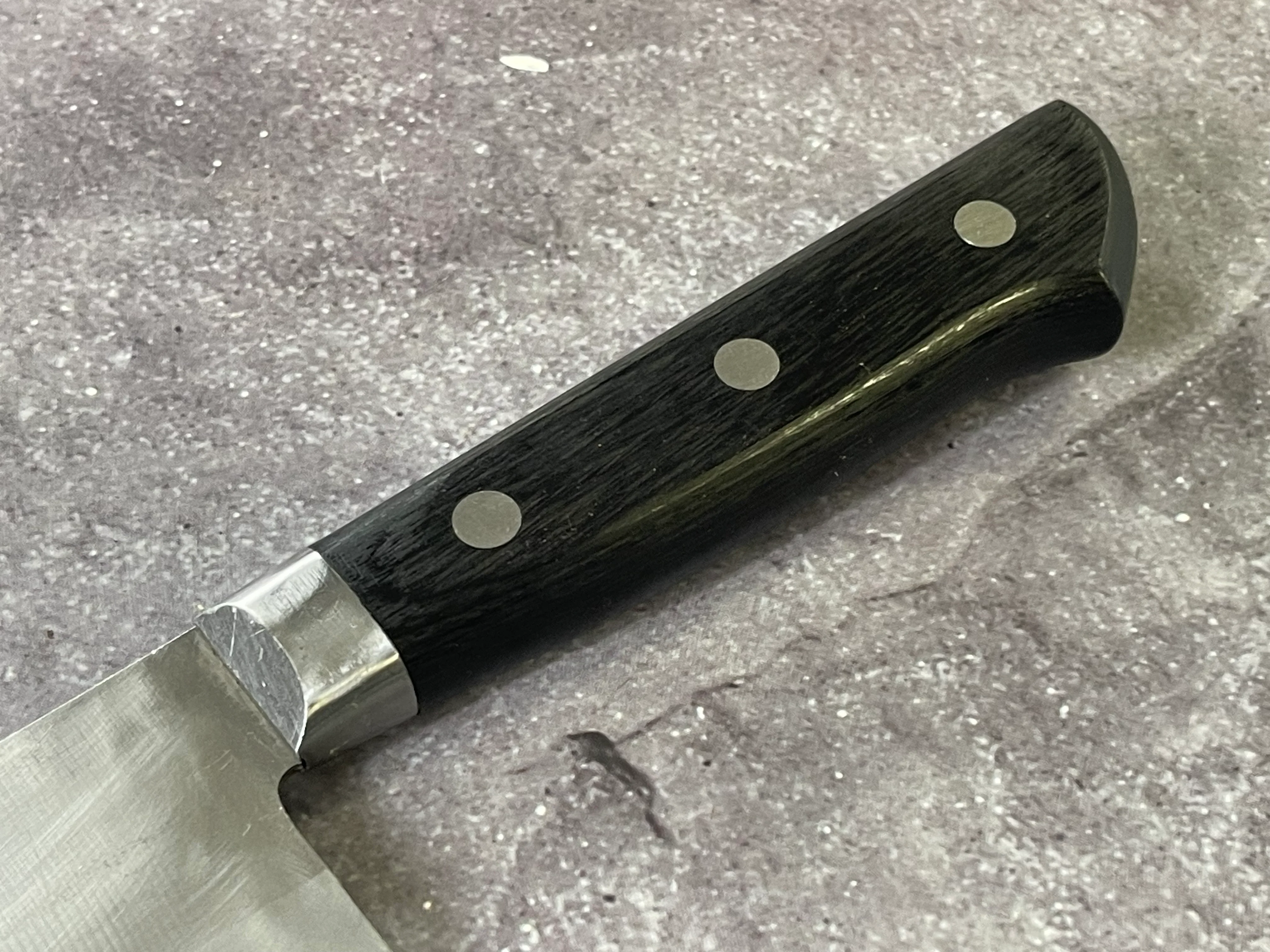 Vintage Japanese Santoku Knife 160mm Made in Japan 🇯🇵 1655 - Image 14