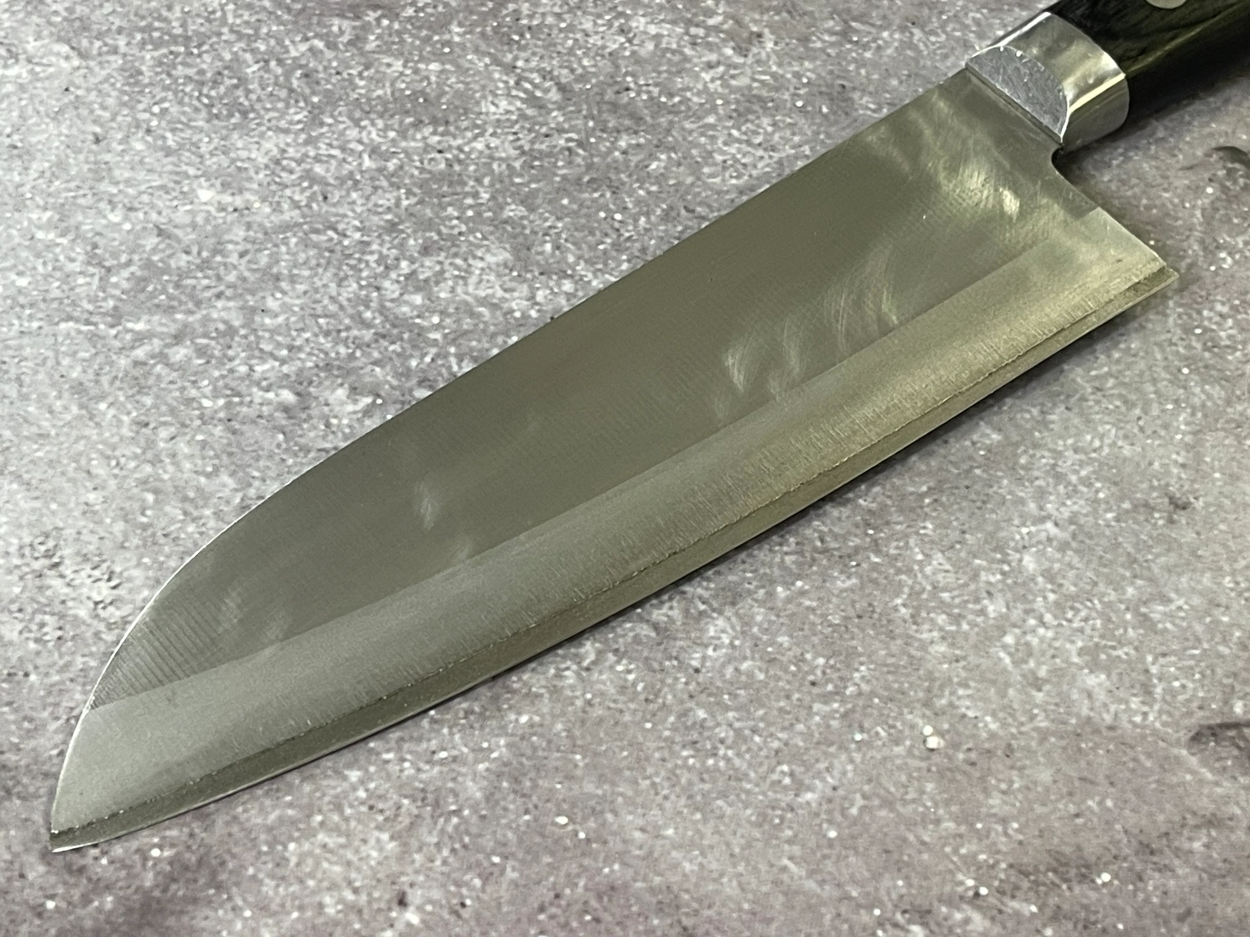 Vintage Japanese Santoku Knife 160mm Made in Japan 🇯🇵 1655 - Image 9