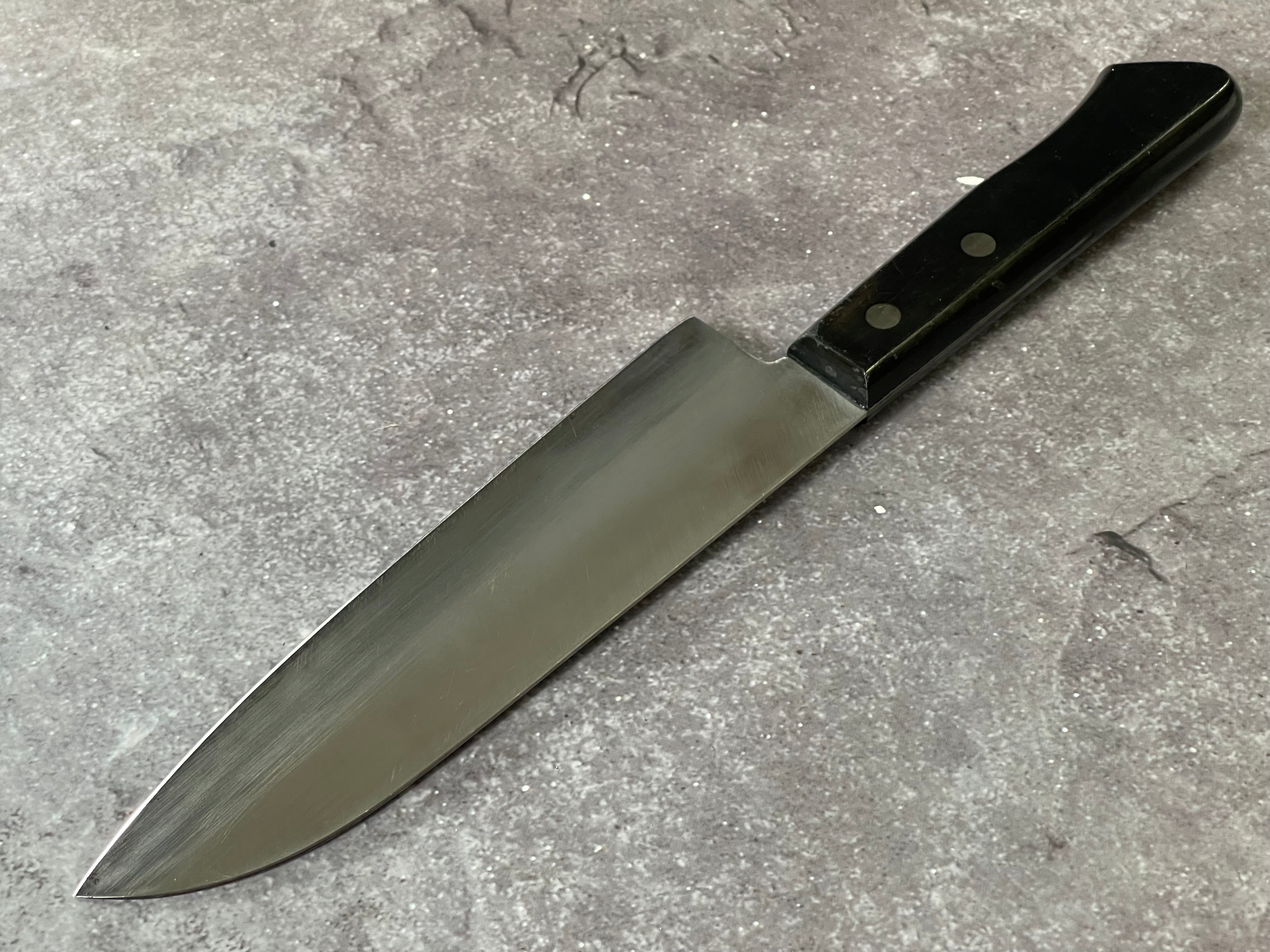 Vintage Japanese Santoku Knife 160mm Made in Japan 🇯🇵 1656 - Image 13