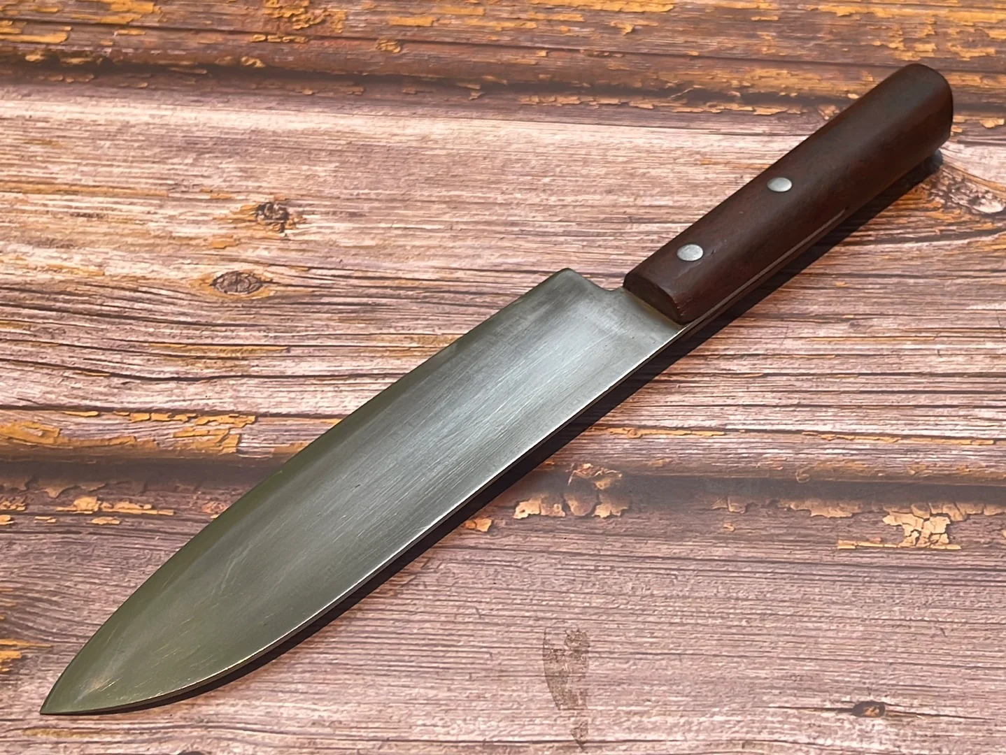 Vintage Japanese Santoku Knife 160mm Made in Japan 🇯🇵 739 - Image 10