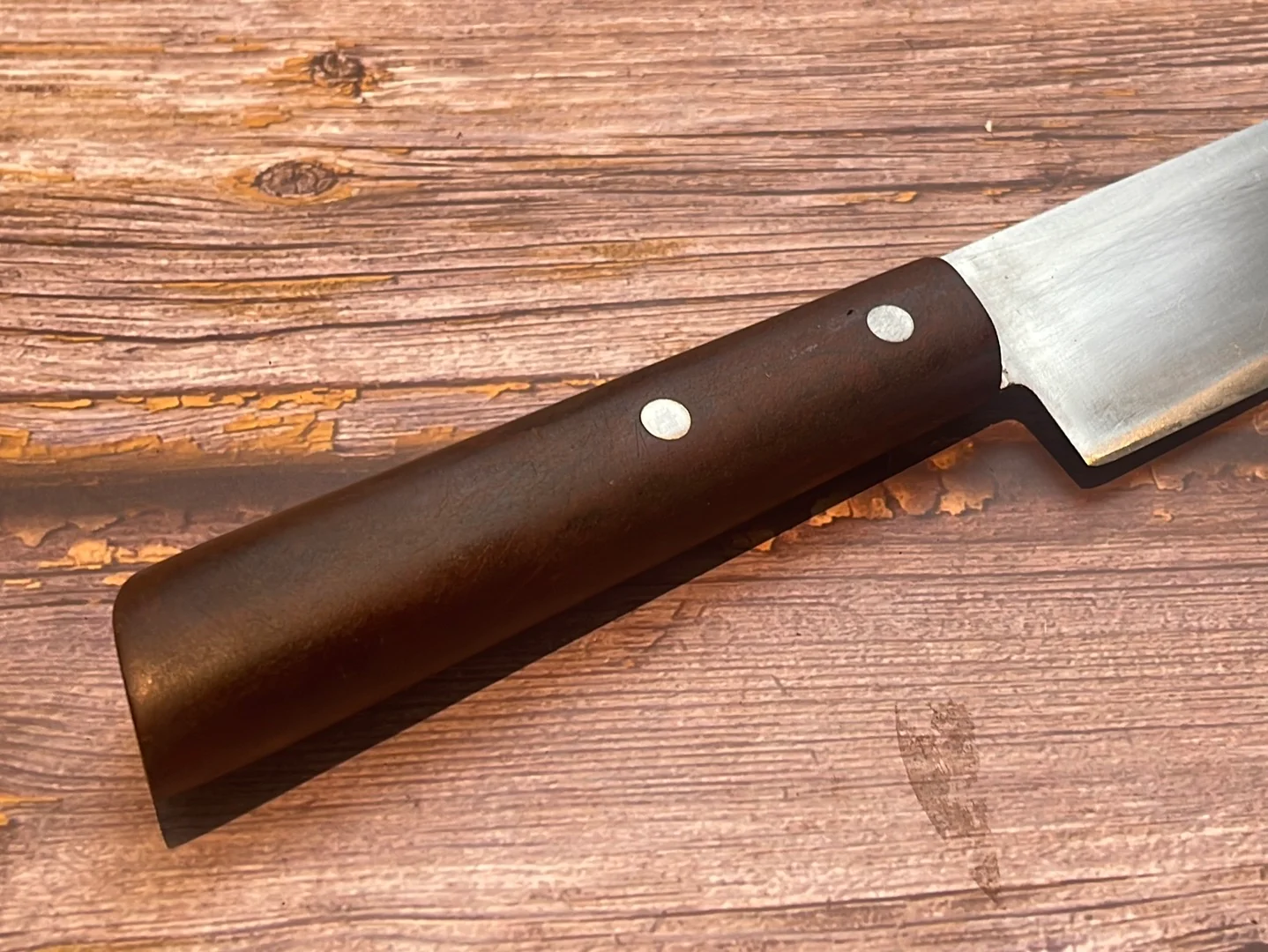 Vintage Japanese Santoku Knife 160mm Made in Japan 🇯🇵 739 - Image 8