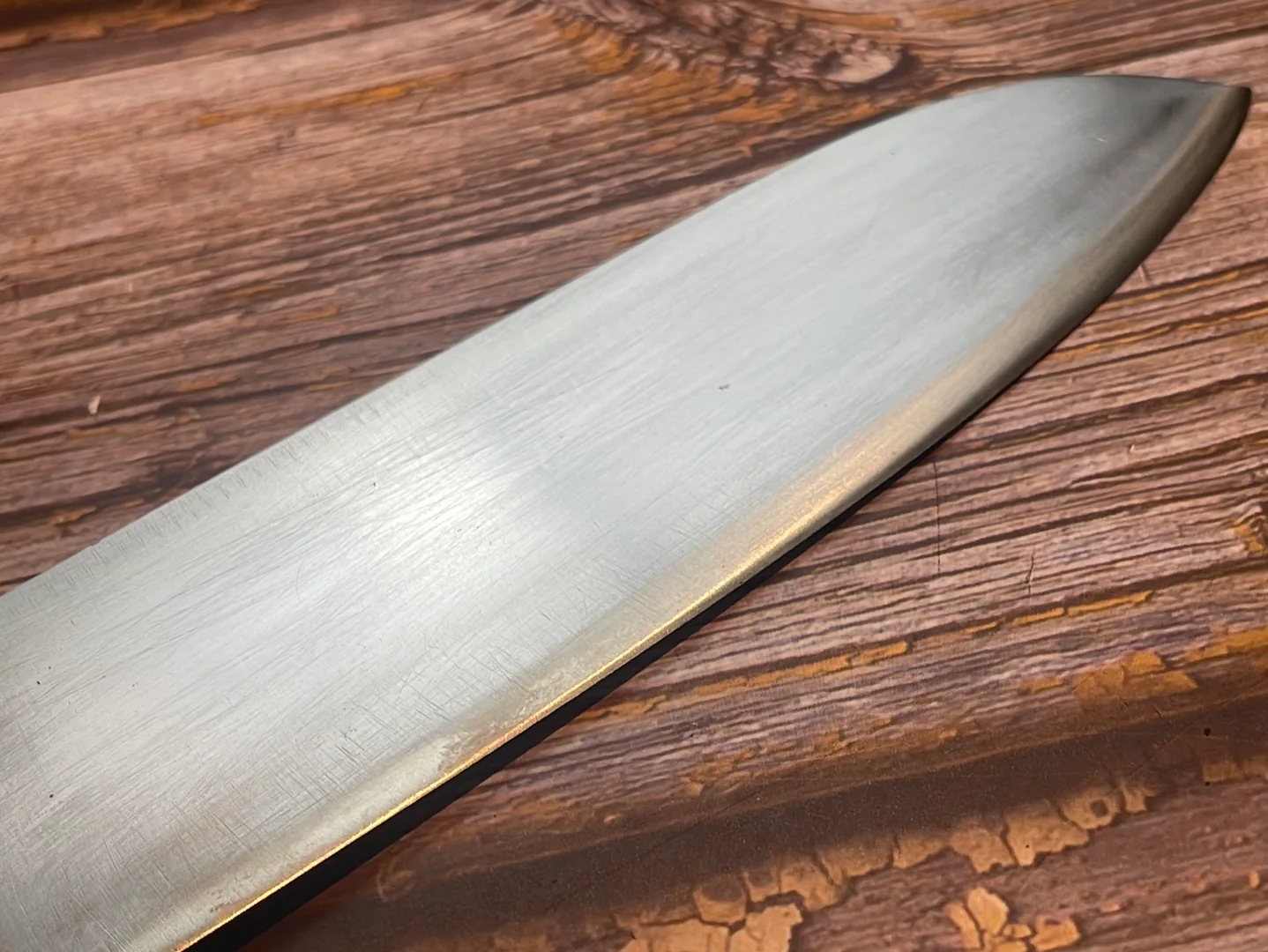 Vintage Japanese Santoku Knife 160mm Made in Japan 🇯🇵 739 - Image 9