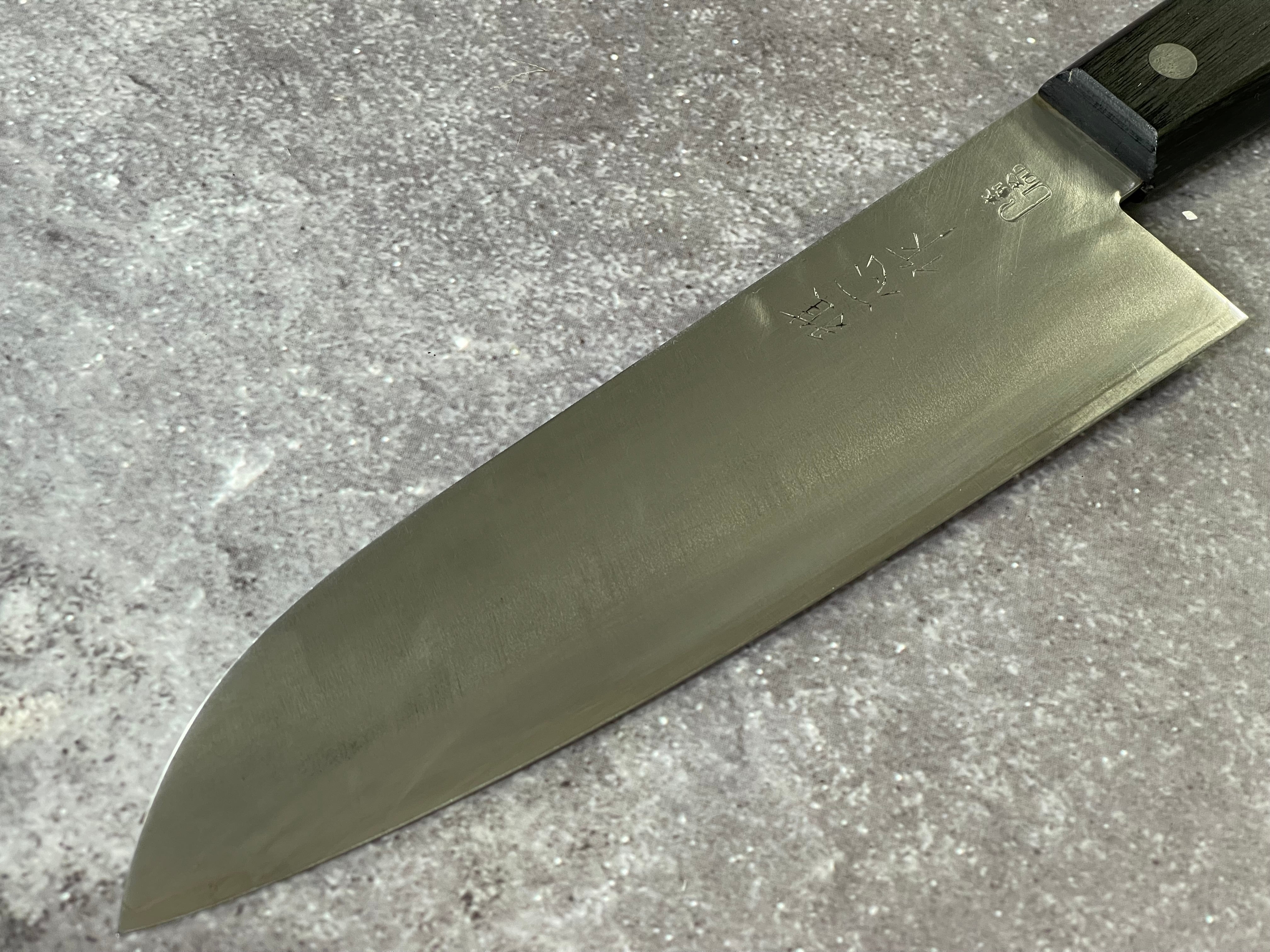 Vintage Japanese Santoku Knife 170mm Made in Japan 🇯🇵 1645 - Image 2