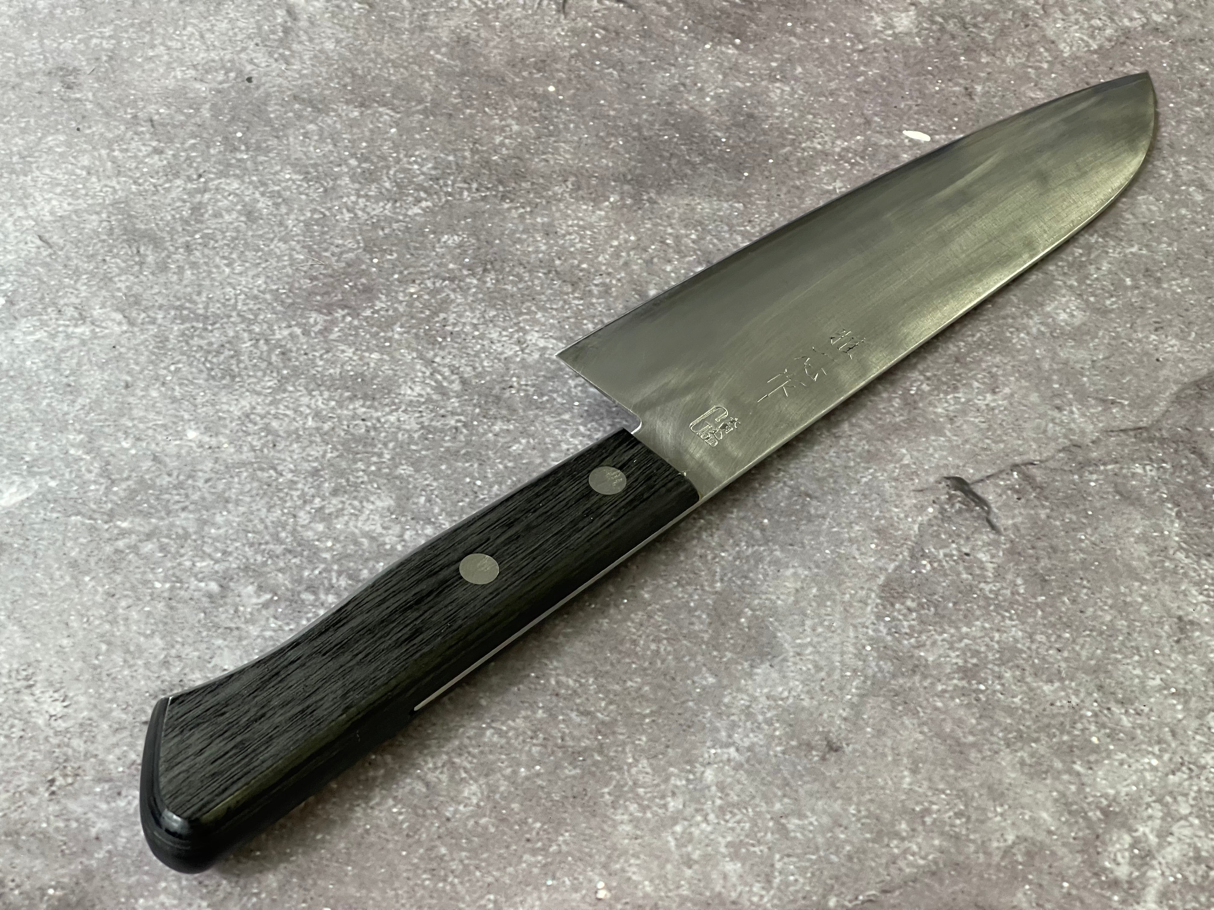 Vintage Japanese Santoku Knife 170mm Made in Japan 🇯🇵 1645 - Image 7