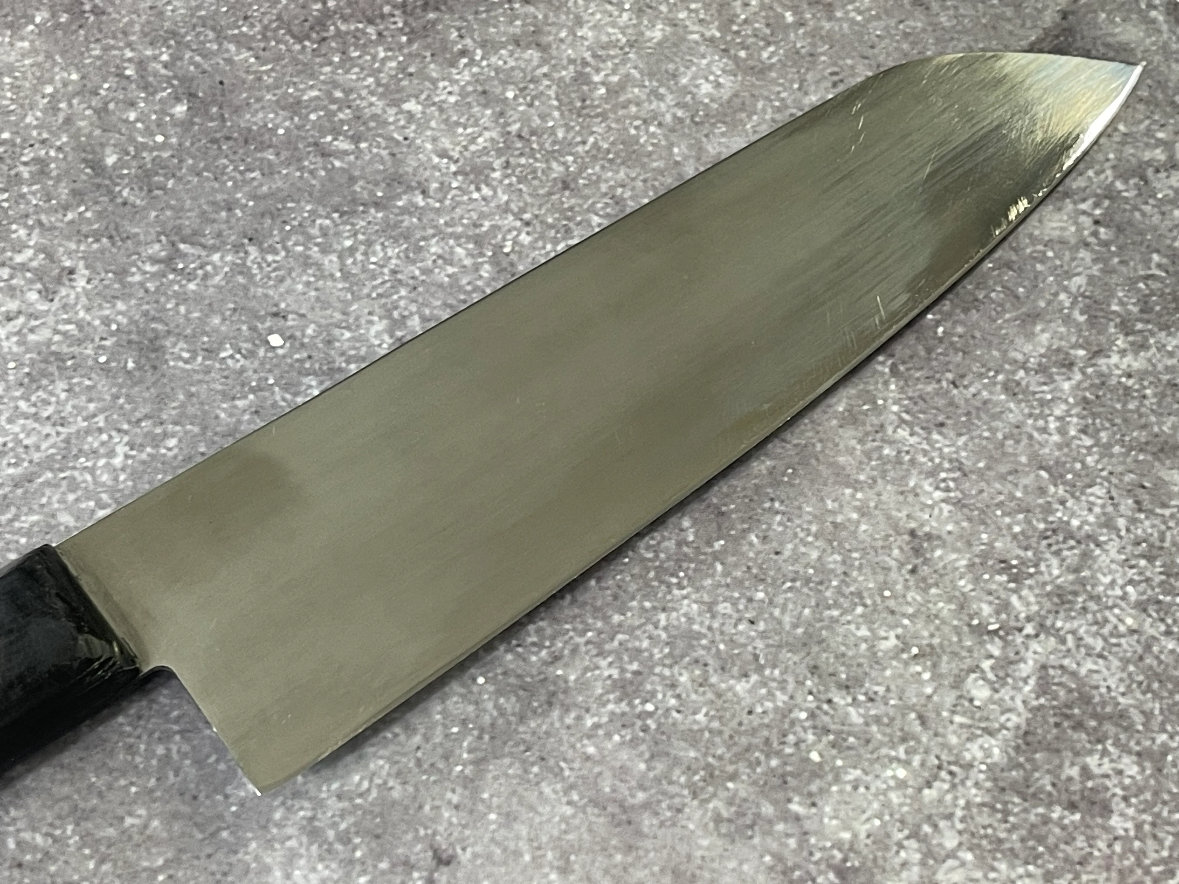 Vintage Japanese Santoku Knife 170mm Made in Japan 🇯🇵 1648 - Image 14