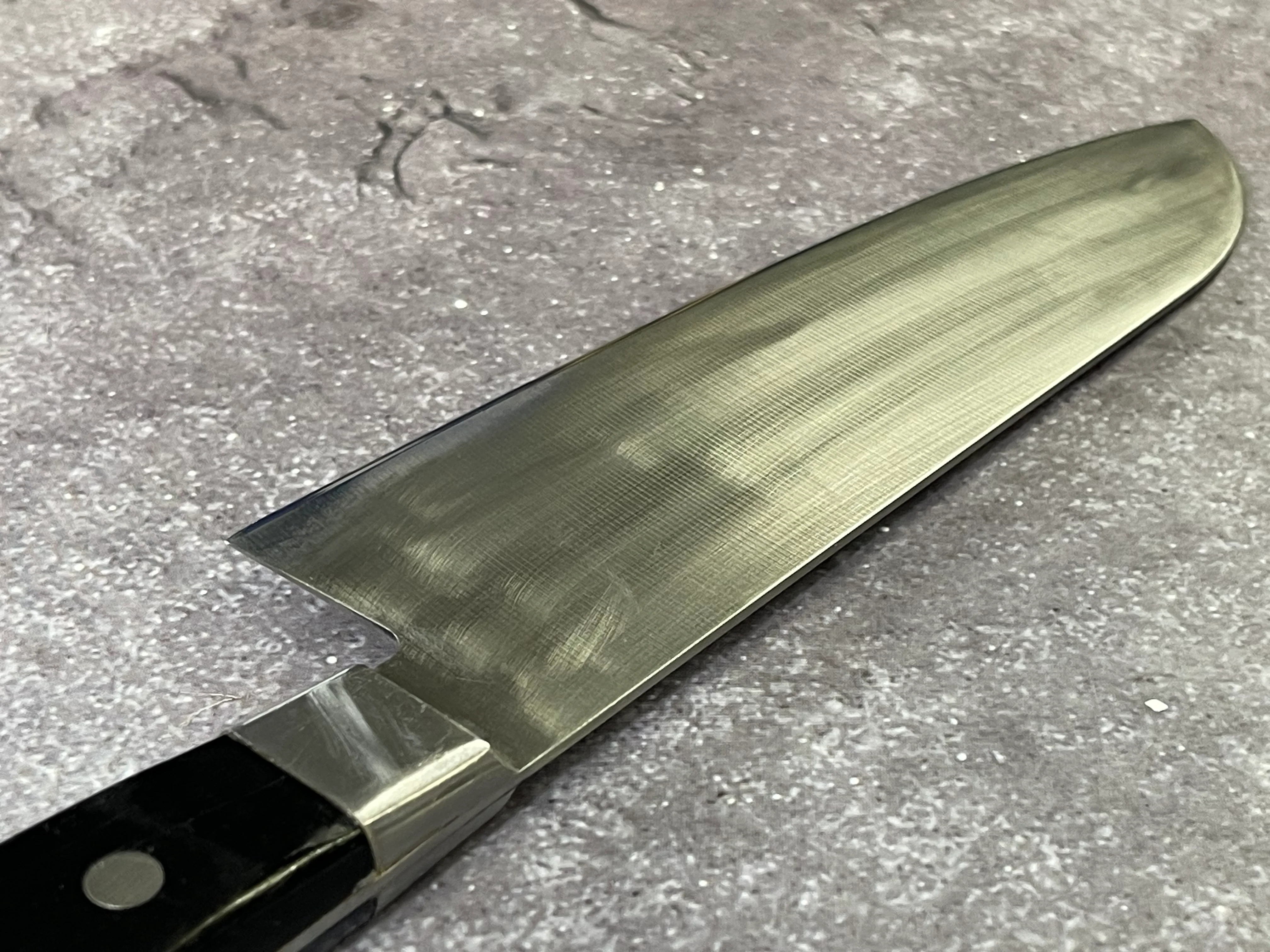 Vintage Japanese Santoku Knife 170mm Made in Japan 🇯🇵 1652 - Image 12