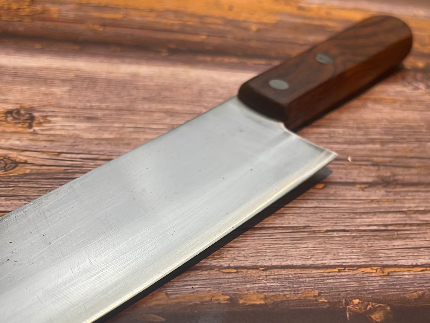 Vintage Japanese Santoku Knife 170mm Made in Japan 🇯🇵 742 - Image 3