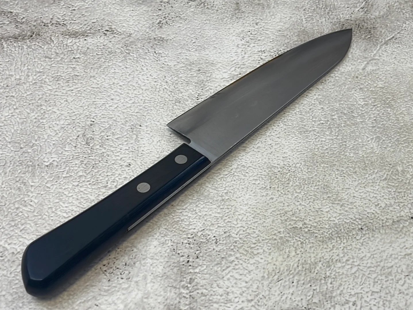 Vintage Japanese Santoku Knife 170mm Made in Japan 🇯🇵 786 - Image 11