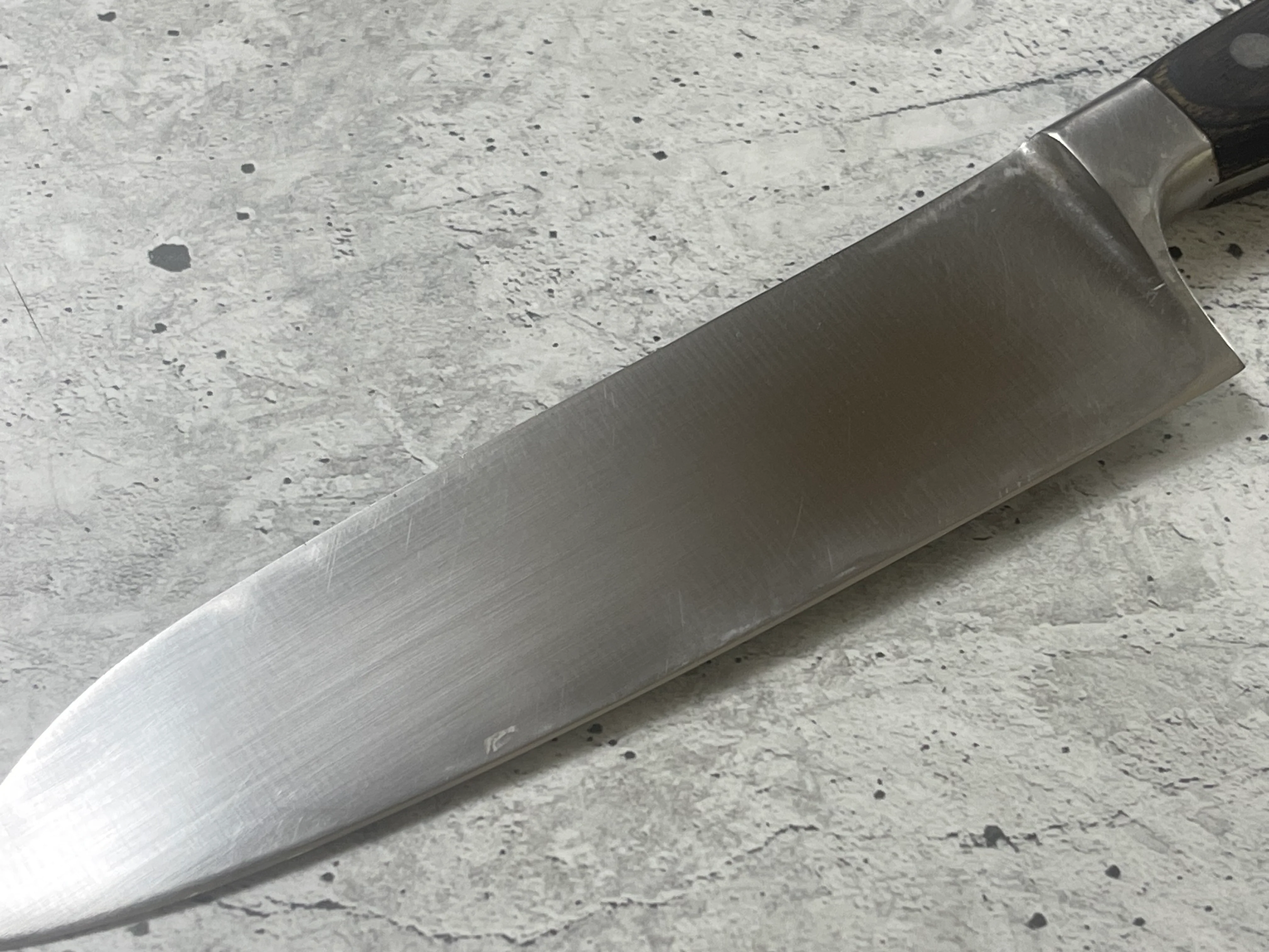 Vintage Japanese Santoku Knife 180mm Made in Japan 🇯🇵 1570 - Image 14