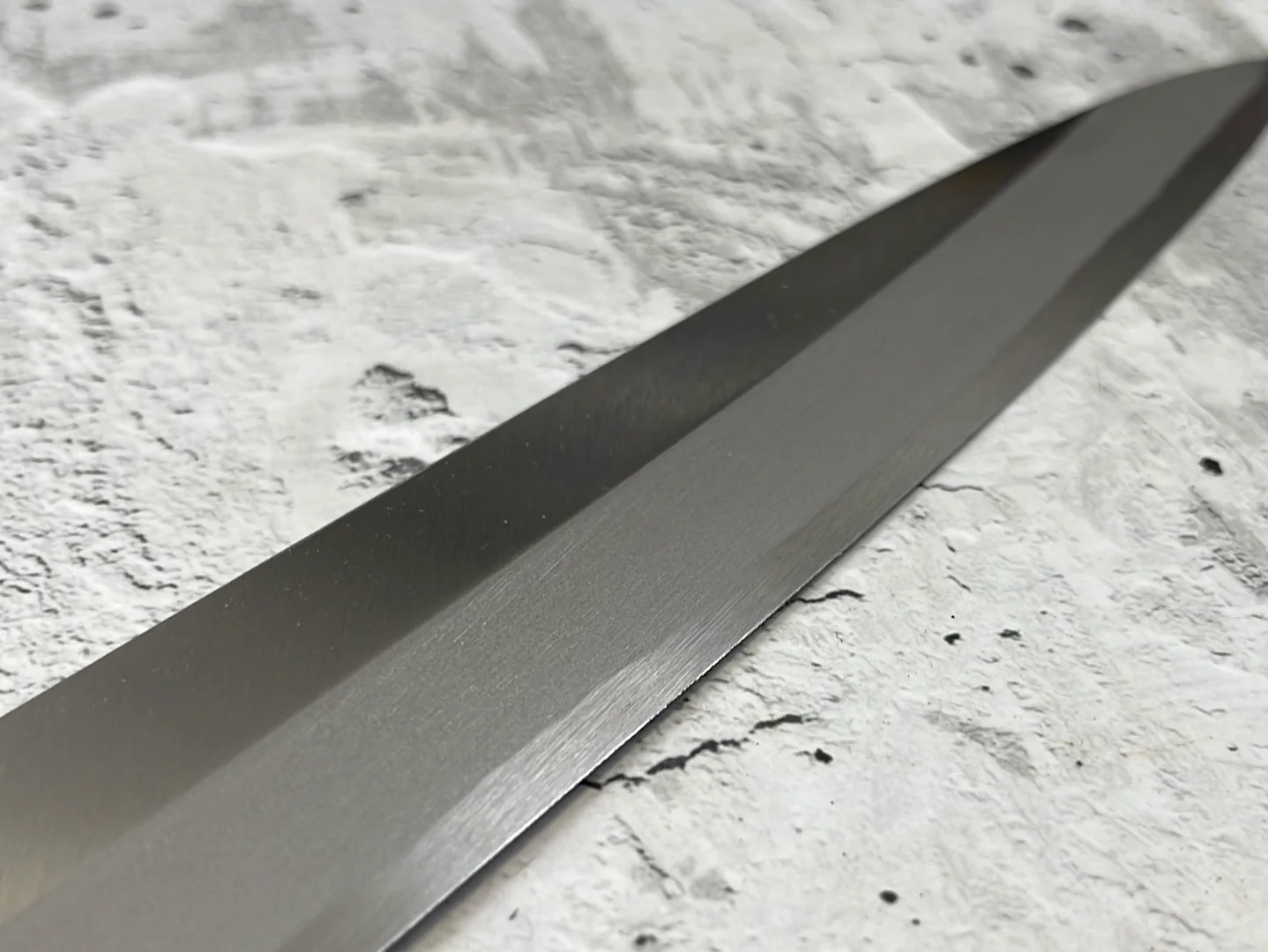 Vintage Japanese Yanagiba Knife 200mm Made in Japan  🇯🇵 Carbon Steel 845 - Image 6