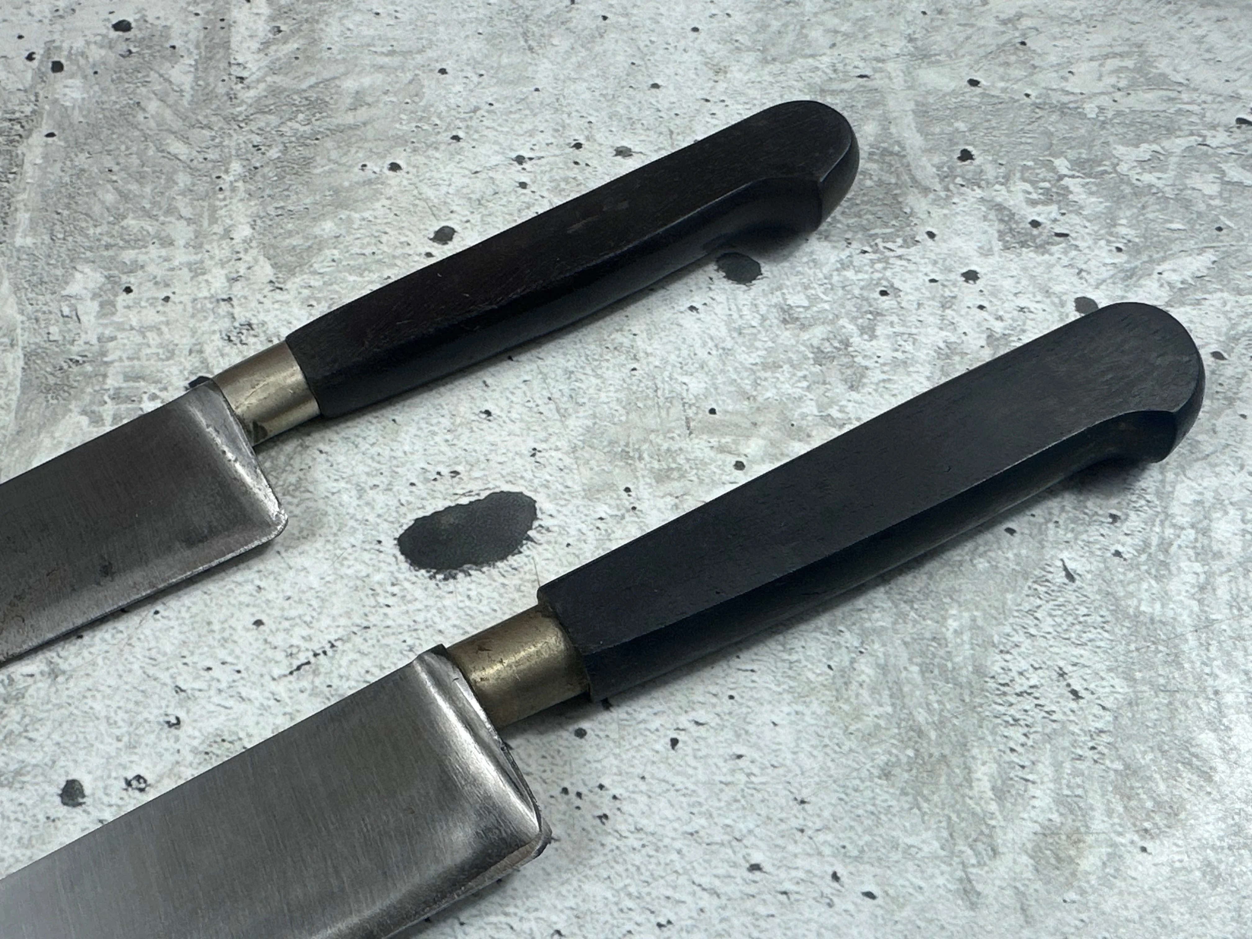 Vintage Nogent Knife Set 2x Carbon Steel France 2043 - Image 6