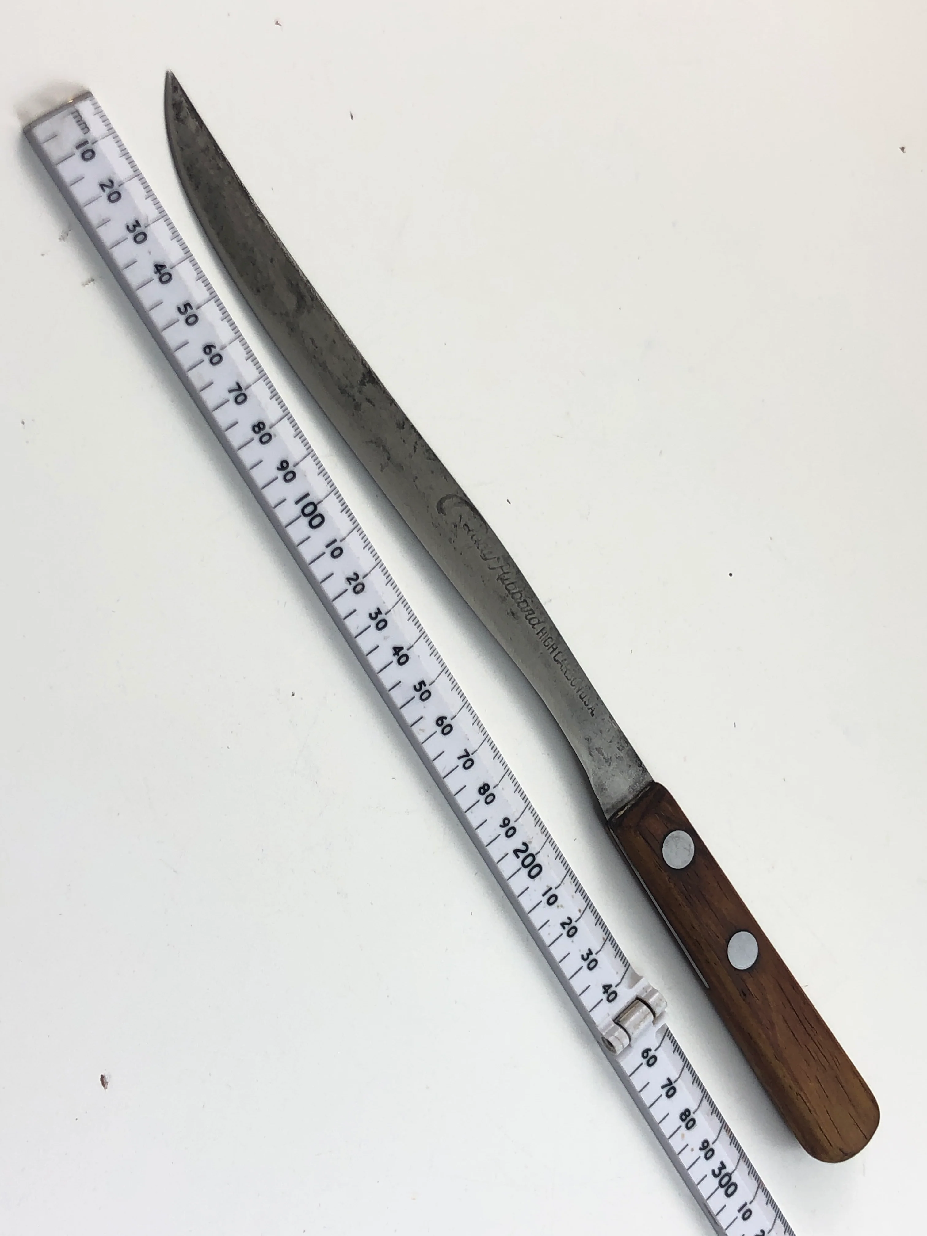 Vintage Rady Ribbard Carving Knife 200mm Made in USA 187 - Image 12