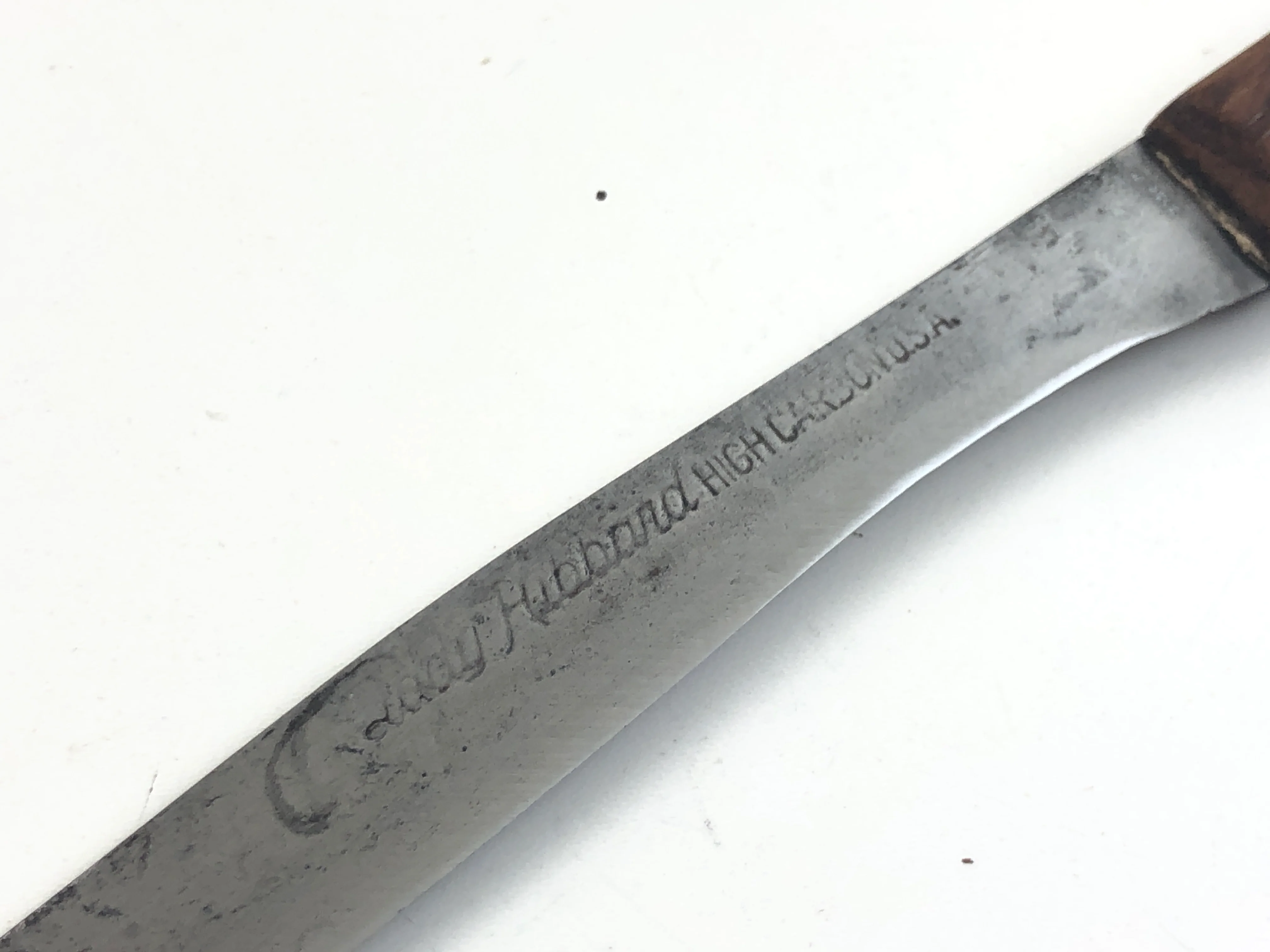 Vintage Rady Ribbard Carving Knife 200mm Made in USA 187 - Image 5