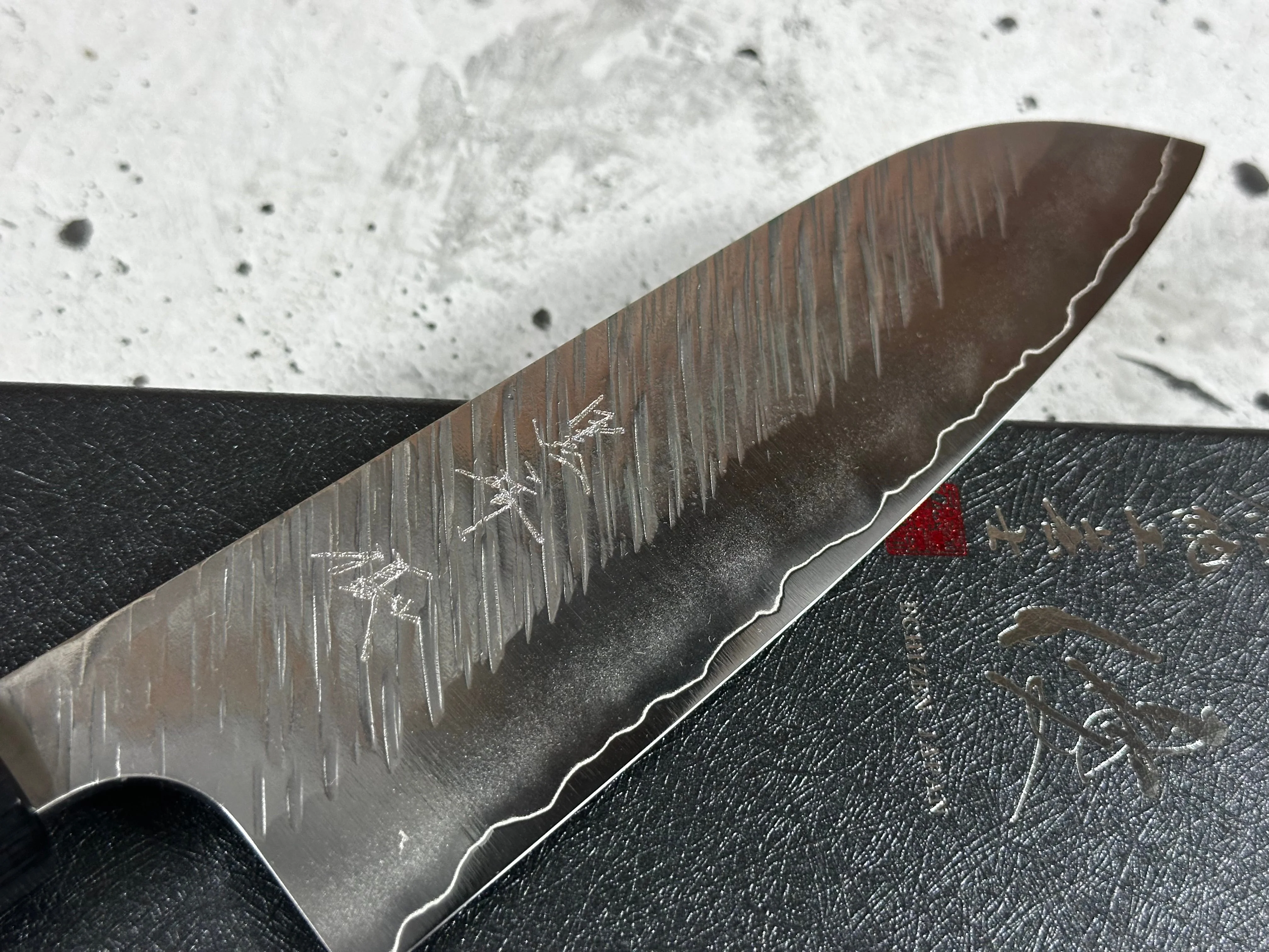 Yu Kurosaki Fujin Santoku SG2 170mm - Image 6