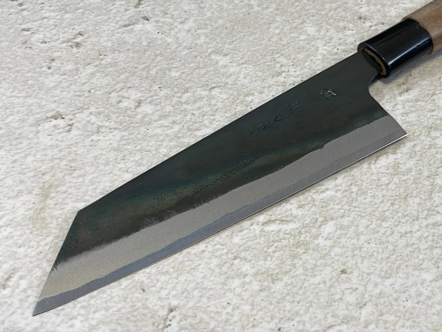Zakuri Aokami Steel Kuro Bunka Knife 170mm - Made in Tosa 🇯🇵 Japan - Image 5