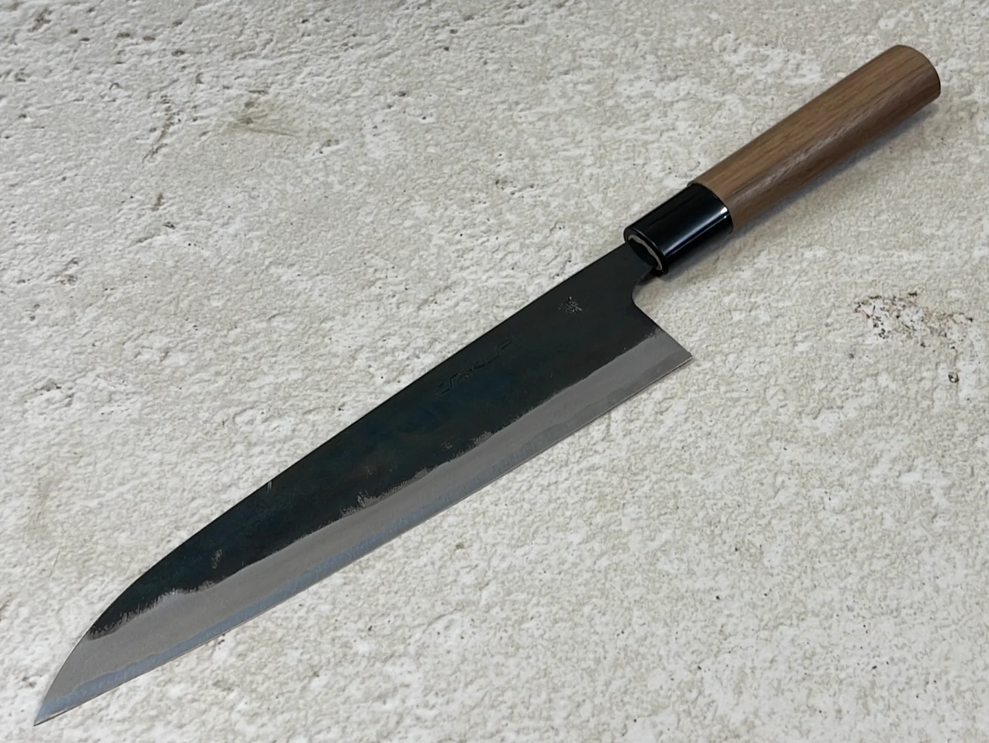 Zakuri Aokami Steel Kuro Gyuto Knife 210mm - Made in Tosa🇯🇵 Japan - Image 3