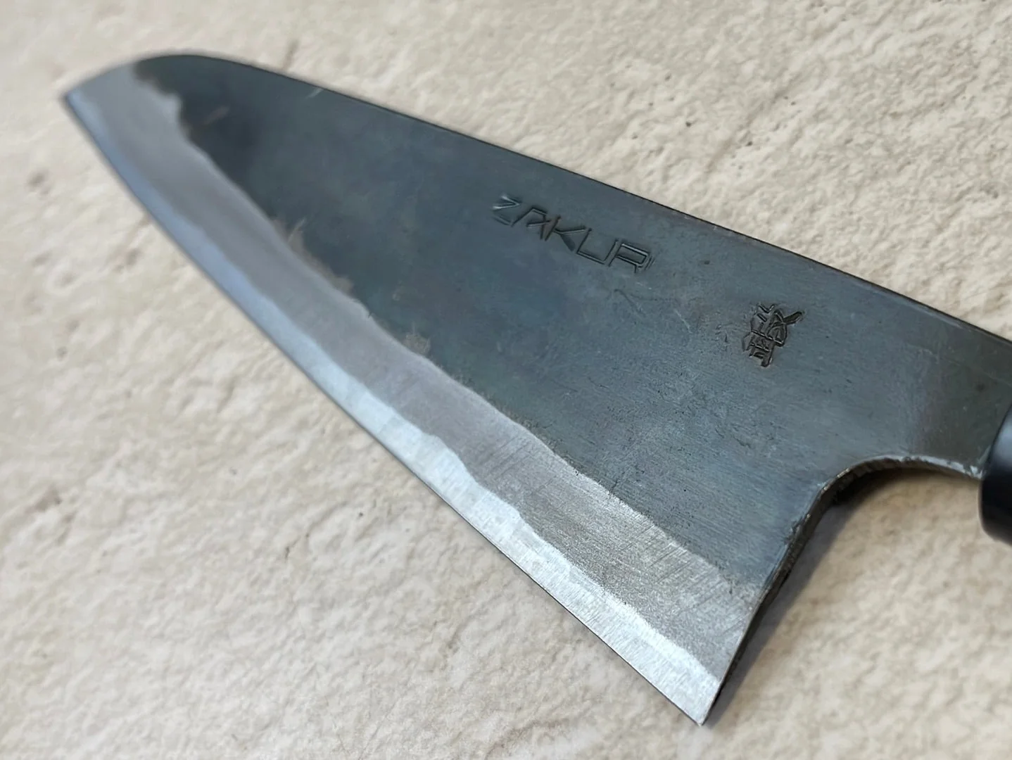 Zakuri Aokami Steel Kuro Gyuto Knife 210mm - Made in Tosa🇯🇵 Japan - Image 5